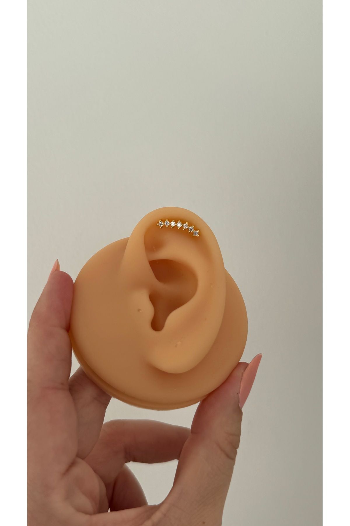 alysa jewelry Cerrahi Çelik şık uzun Piercing helix, conch