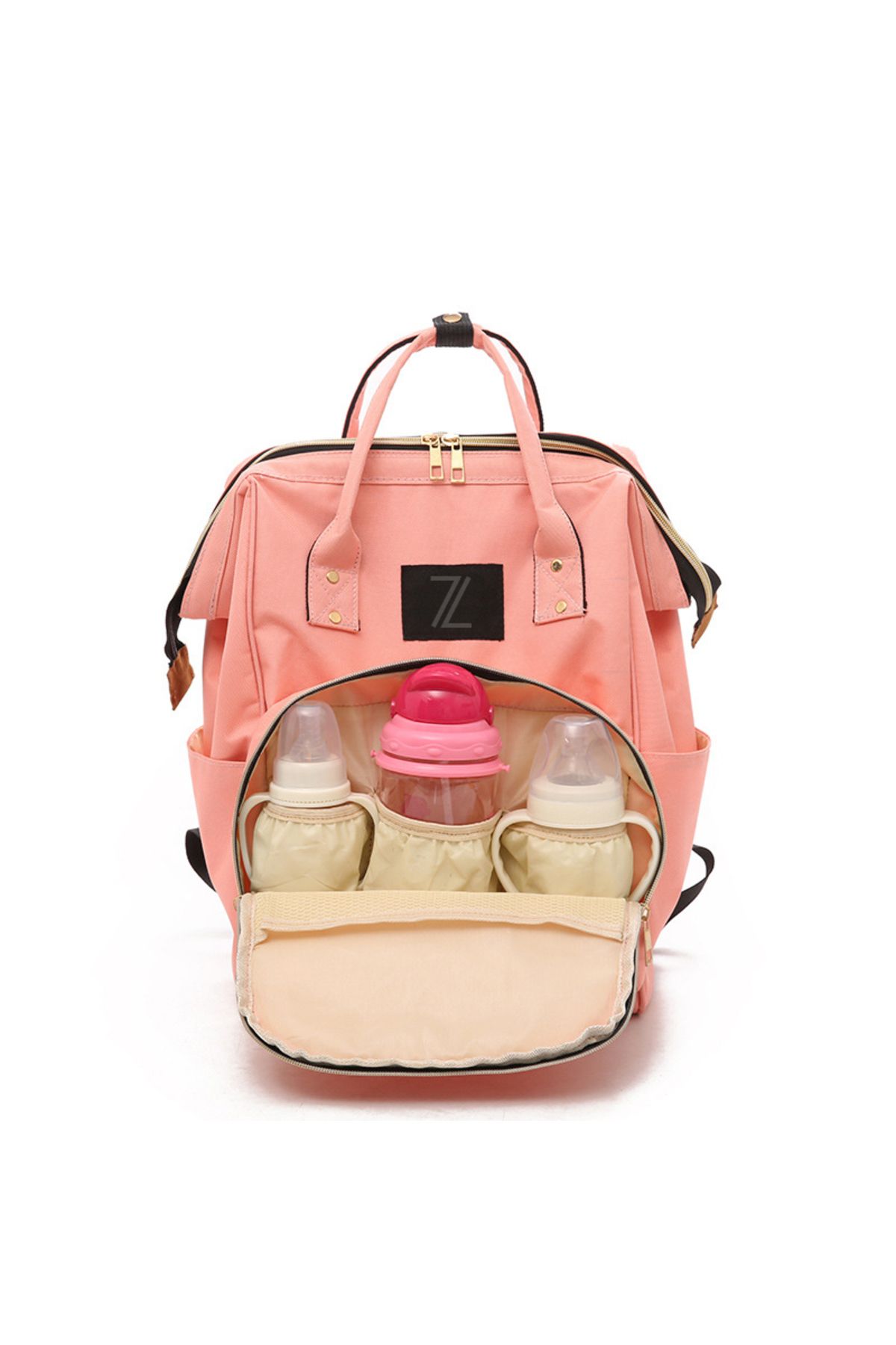 zola-Rucsac/geanta multifunctionala, Ideal pentru mamici, roz 1