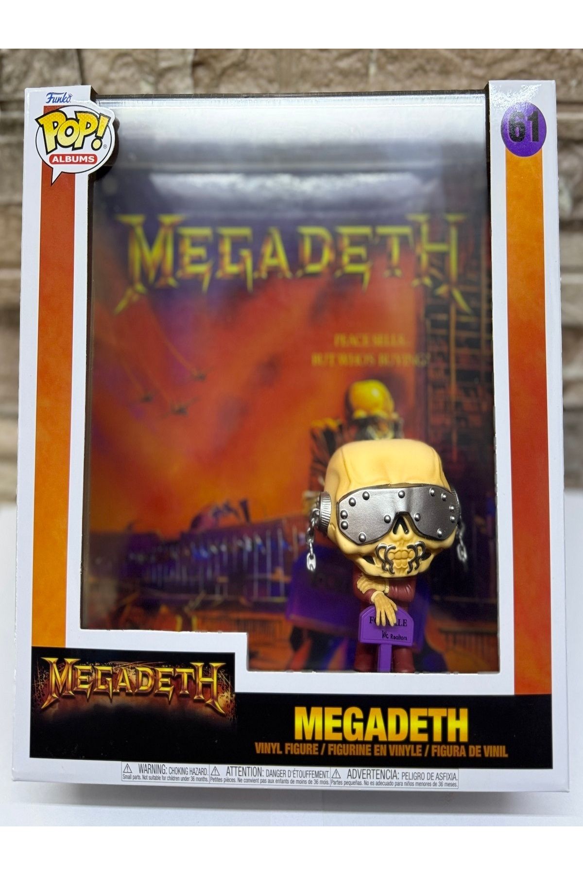 FLATSTORE Funko Pop Albums: Megadeth