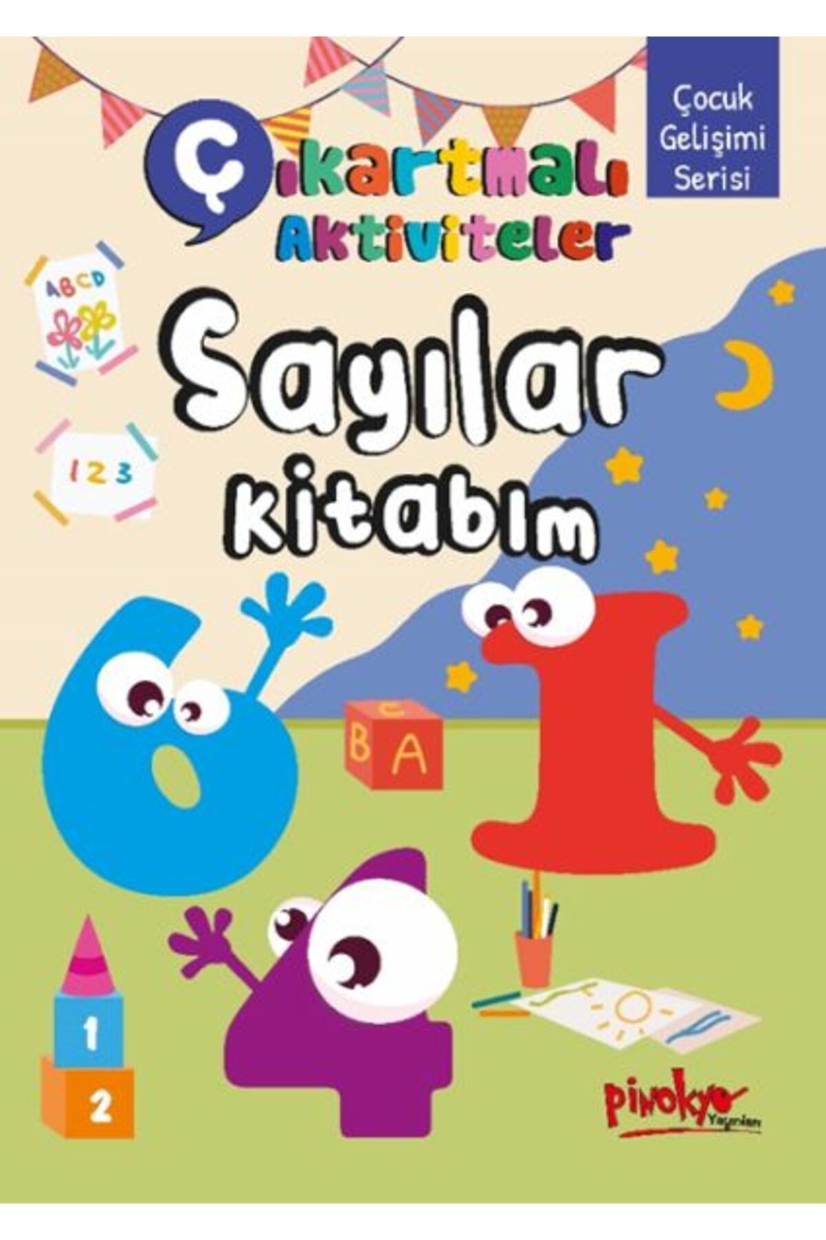 Destek Yayınları Çıkartmalı Aktiviteler Sayılar Kitabım