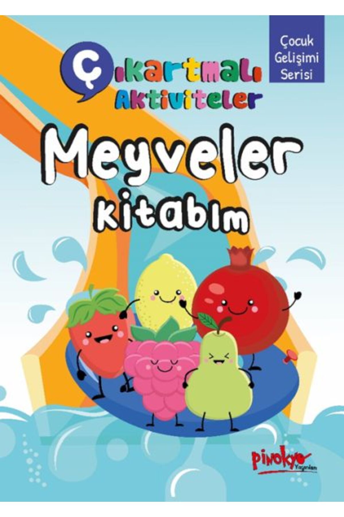 Destek Yayınları Çıkartmalı Aktiviteler Meyveler Kitabım