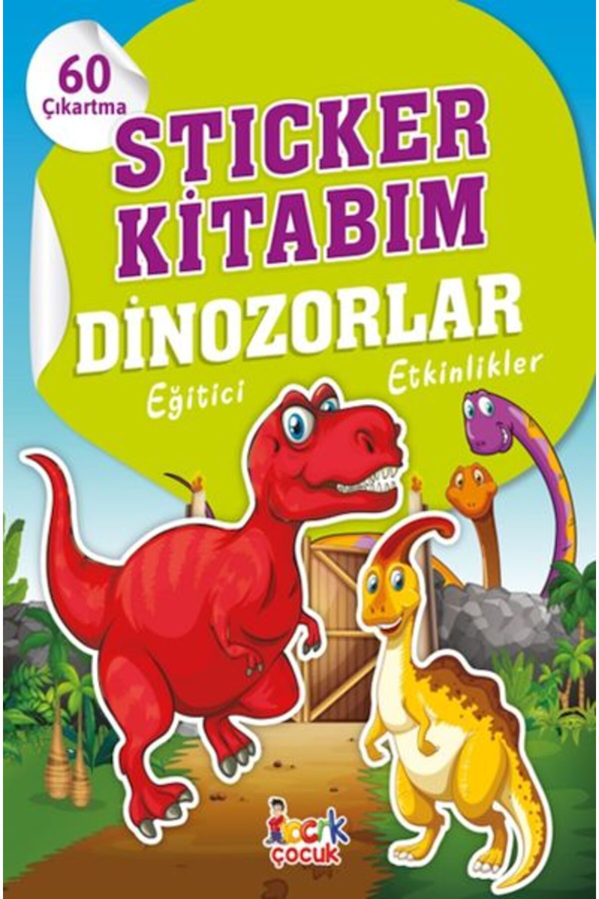 Destek Yayınları Stıcker Kitabım Dinozorlar