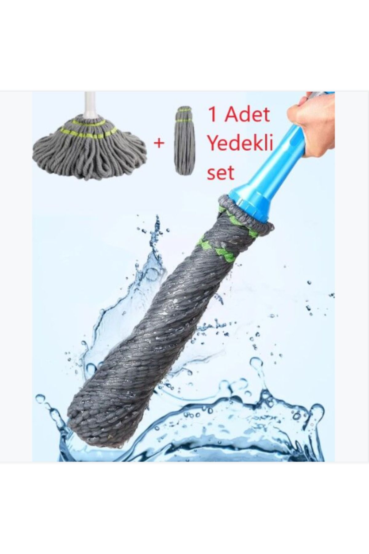 BerSel Butik Kendinden Sıkmalı Bükümlü Paspas Yedekli
