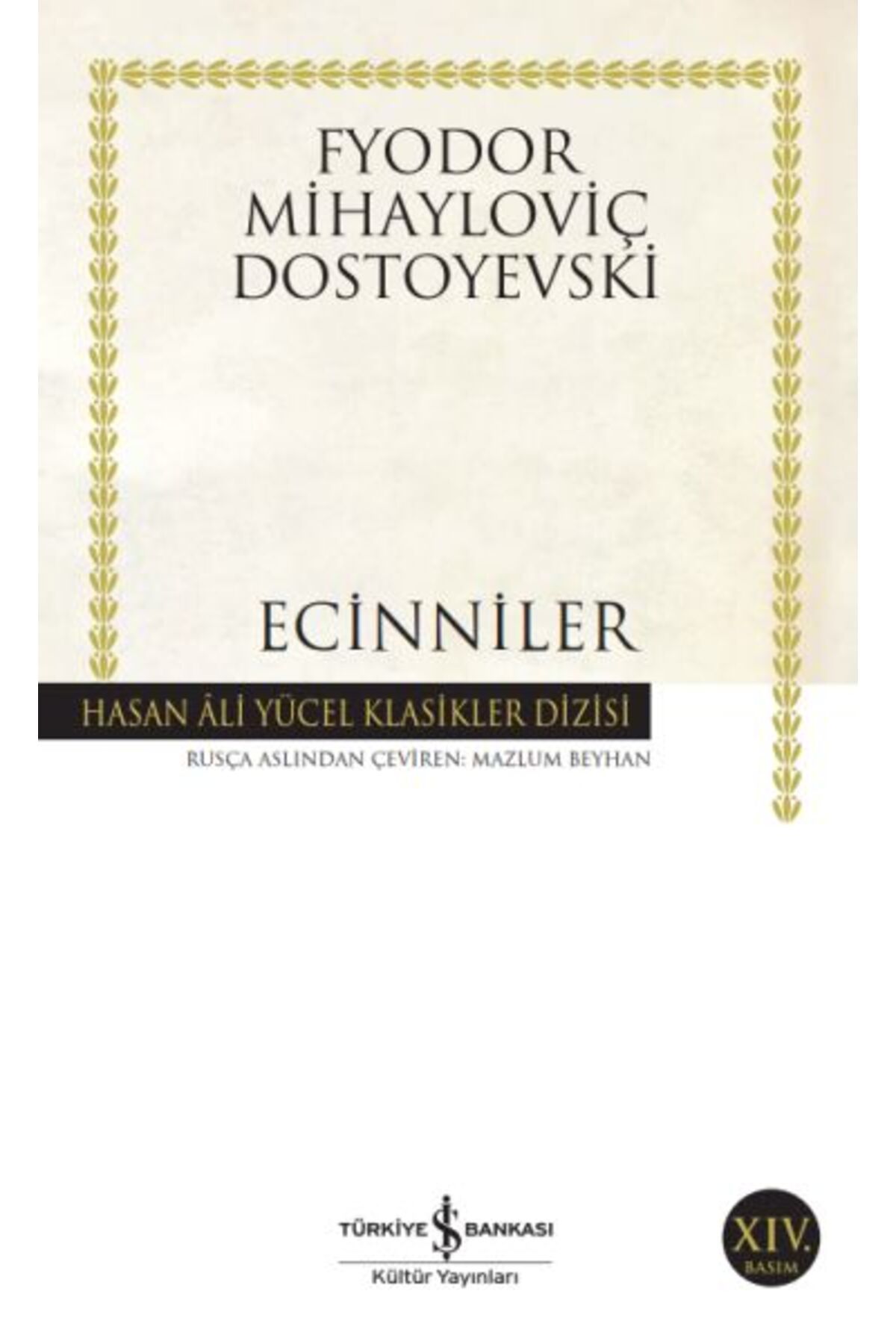 Destek Yayınları Ecinniler Hasan Ali Yücel Klasikleri