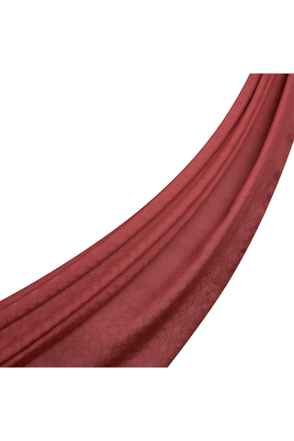 ipekevi Dört Mevsim Bordo Mini Selçuk Monogram Şal - 04393