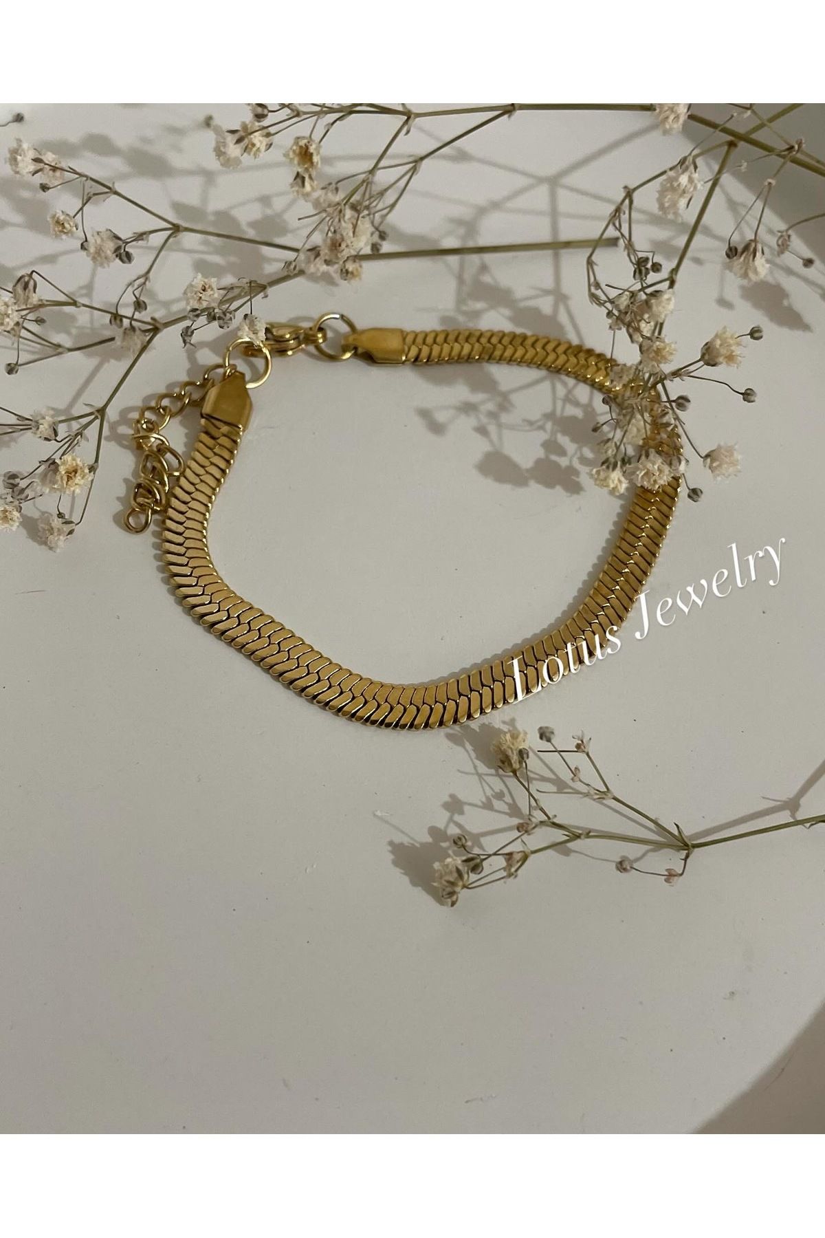 Lotus Jewelry Balık sırtı bileklik