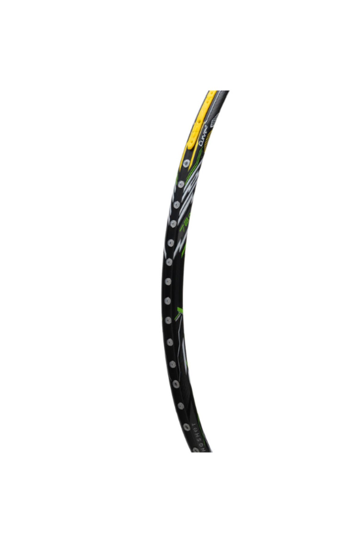 Hundred-FLUTTER S ZOOM HUNDRED LIGHT WEIGHT HEADY HEAVY BADMINTON RACKET (STRUNG) 6