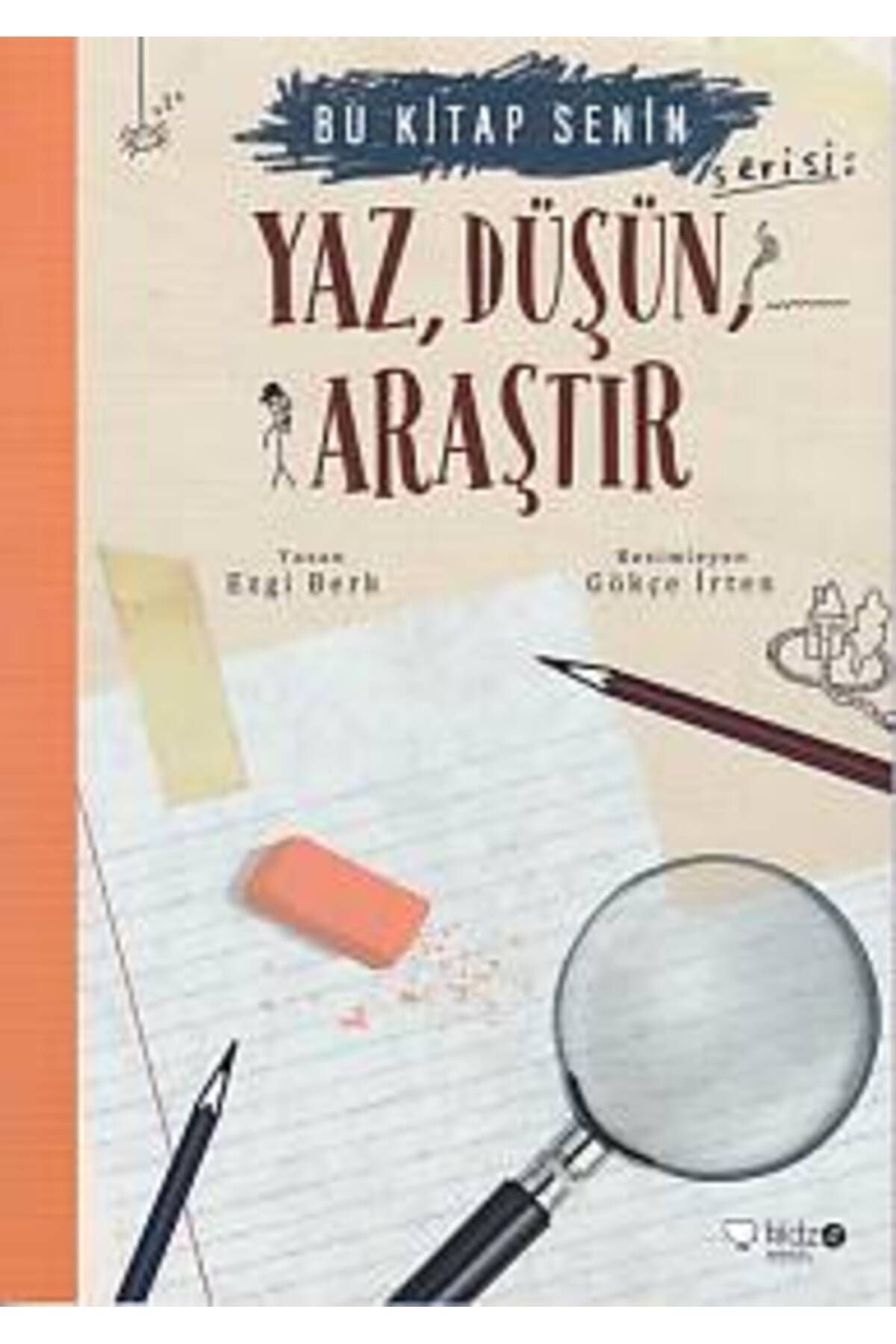 Destek Yayınları Bu Kitap Senin Yaz Düşün Araştır
