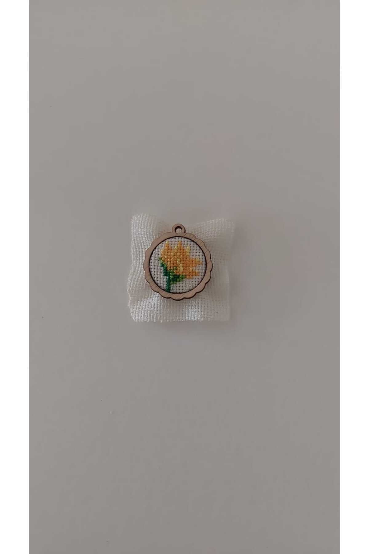 GiftlandCollection GiftLand El Yapımı Minyatür Etamin Kasnak Magnet
