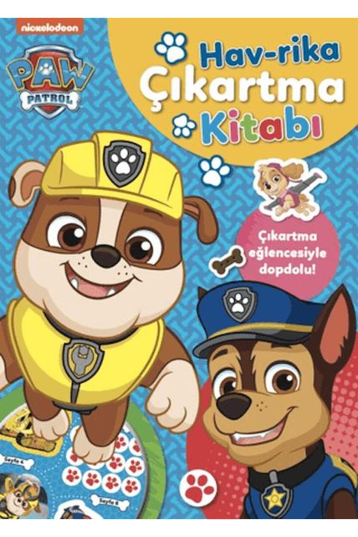 Destek Yayınları Paw Patrol Havrika Çıkartma Kitabı