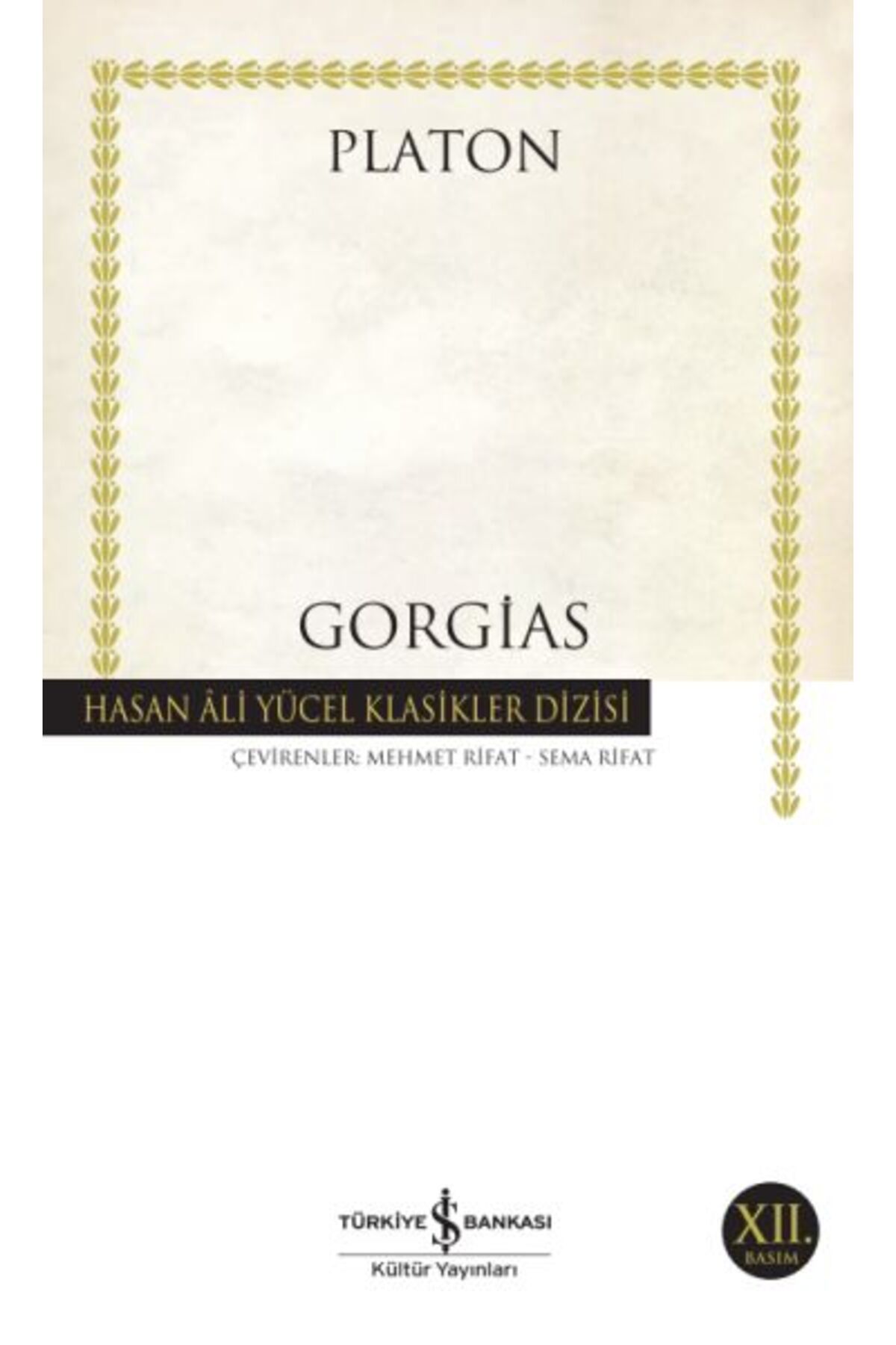 Destek Yayınları Gorgias Hasan Ali Yücel Klasikleri