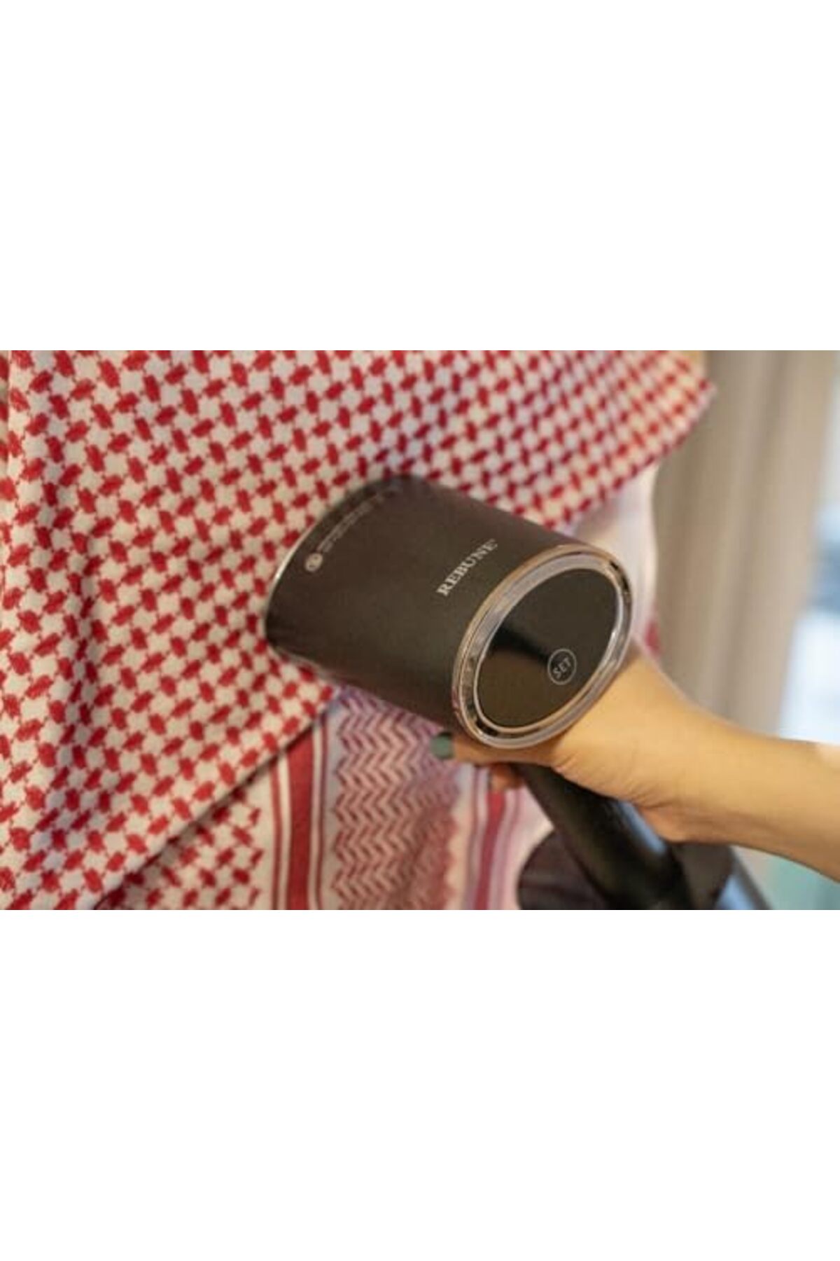 كاوية بخار يدوية بسرعة فائقة، كي جاف / رطب قدرة 1600 واط، سعة 320 بفرشاة لإزالة الشوائب RE-3-056