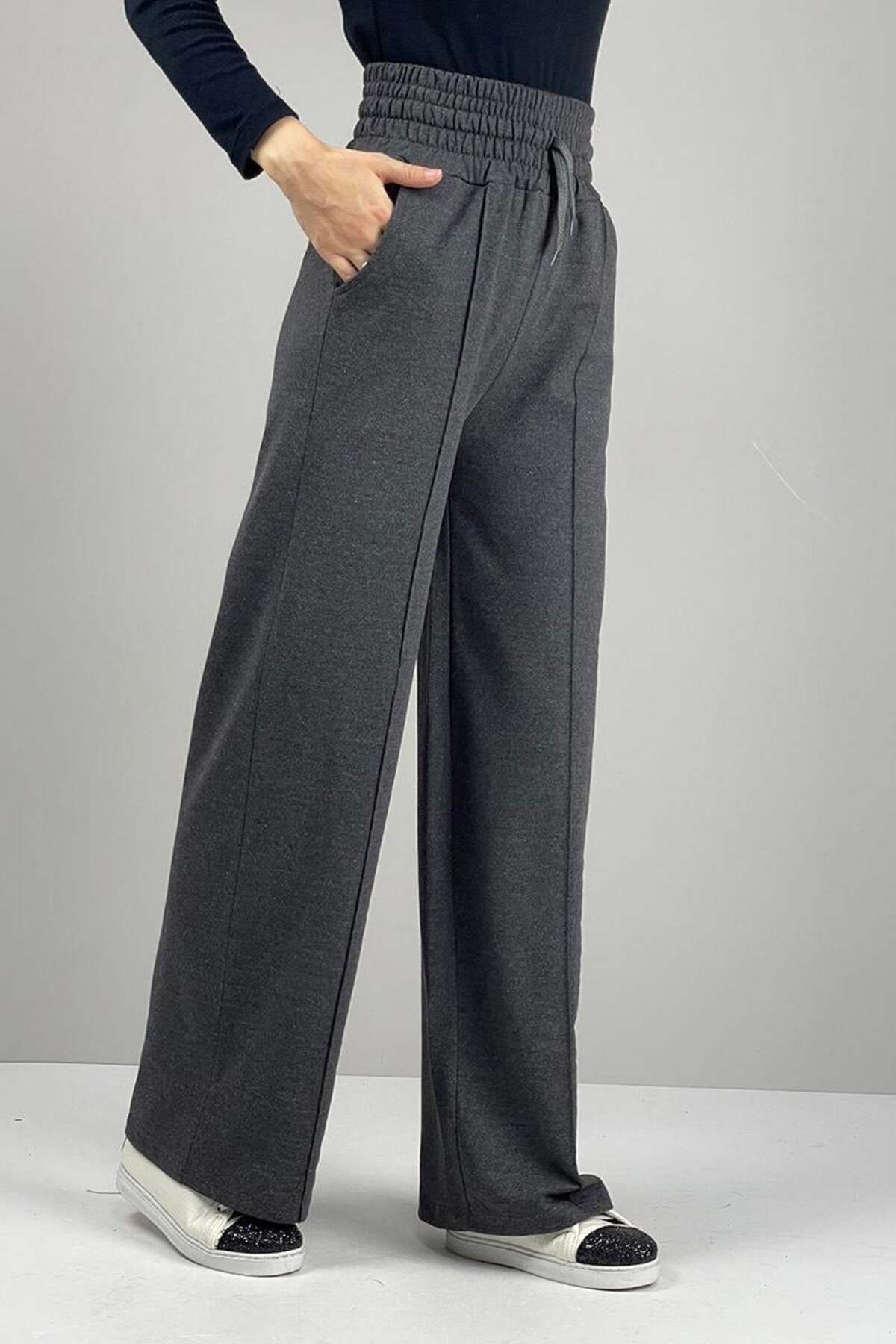 LLOHA Moda Çizgi Pantolon