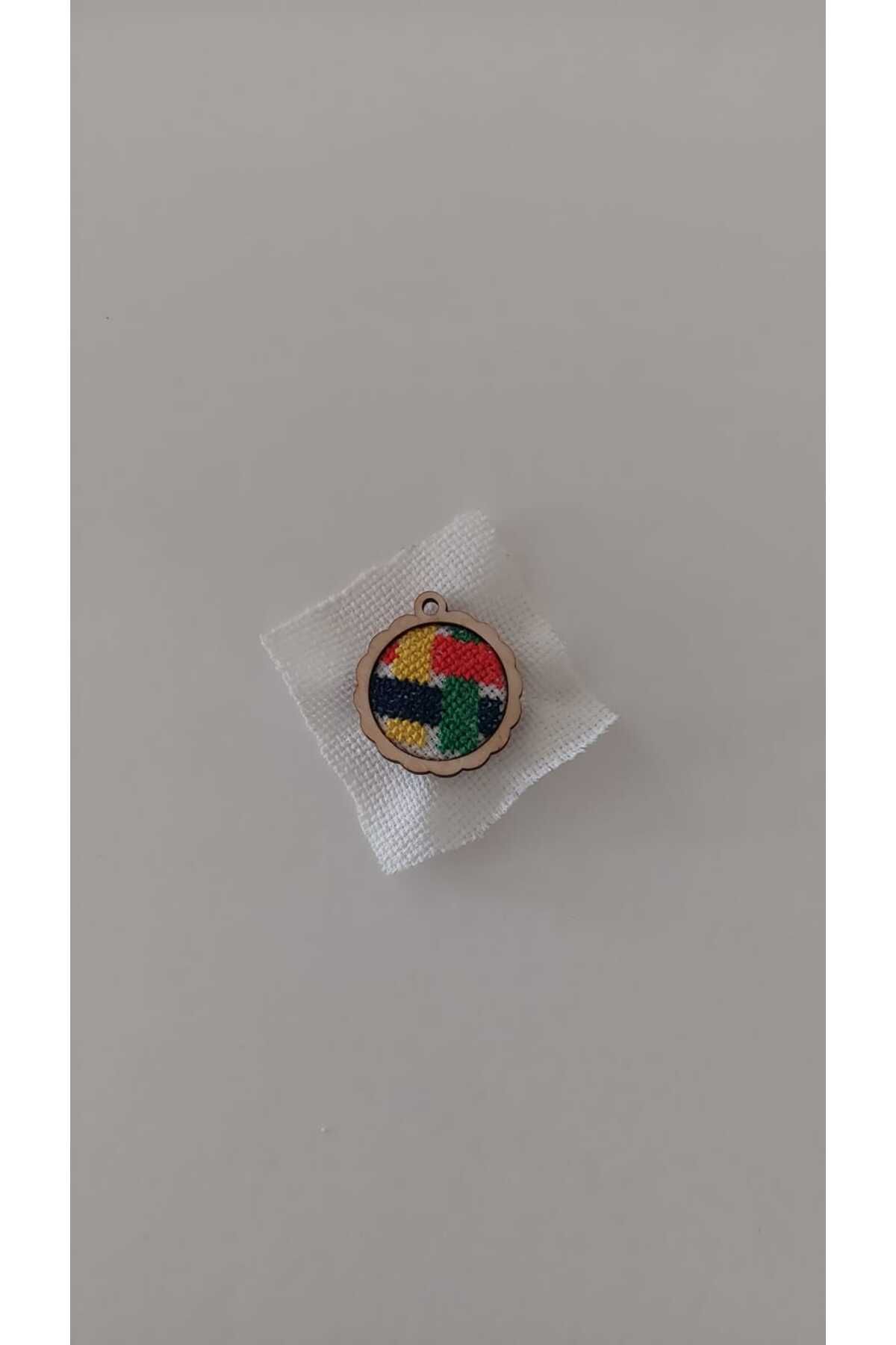GiftlandCollection GiftLand El Yapımı Minyatür Etamin Kasnak Magnet