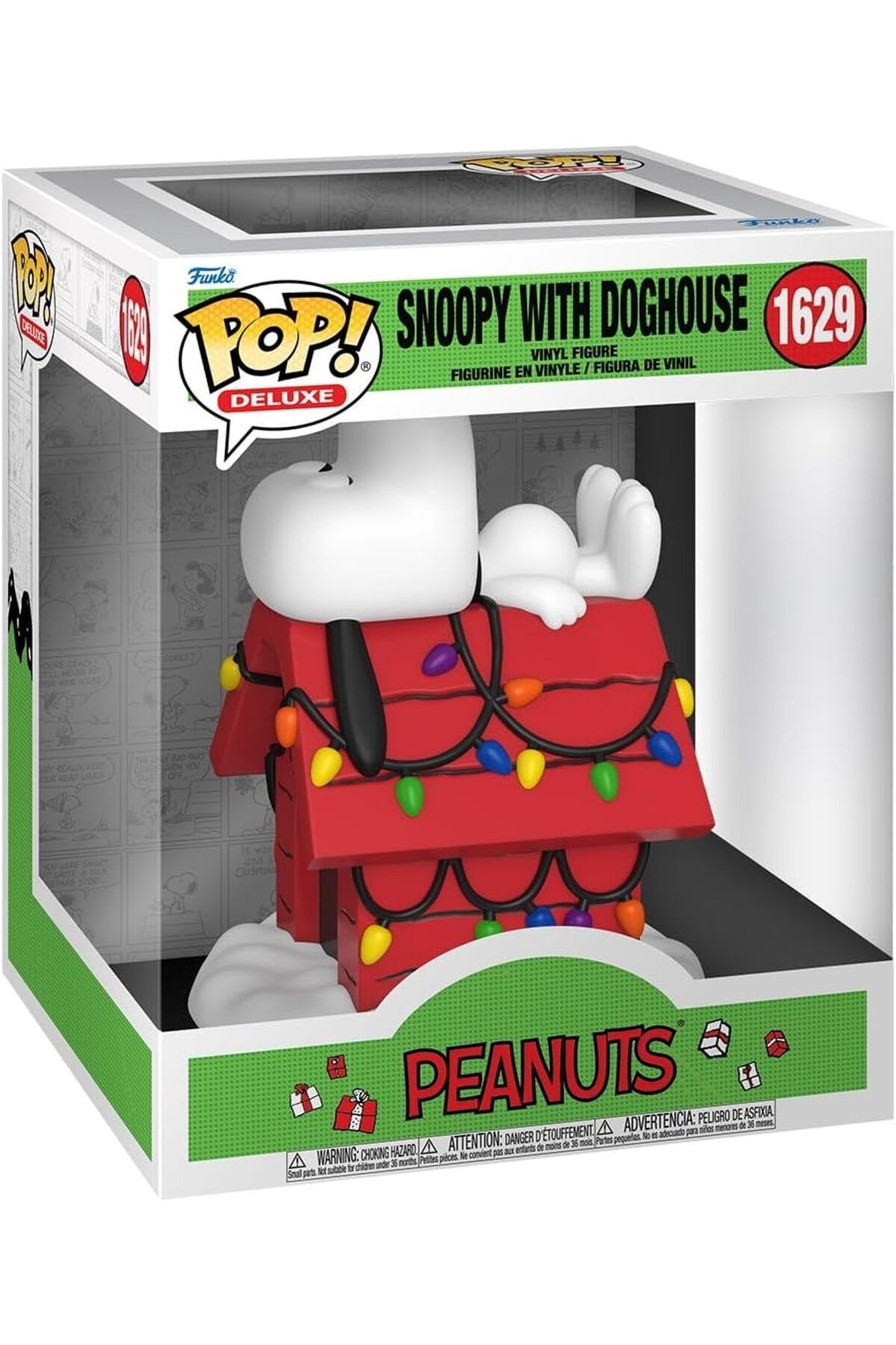 Funko Pop! Deluxe: Snoopy & Doghouse Vinil Koleksiyon Figürü, Peanuts TV Specials