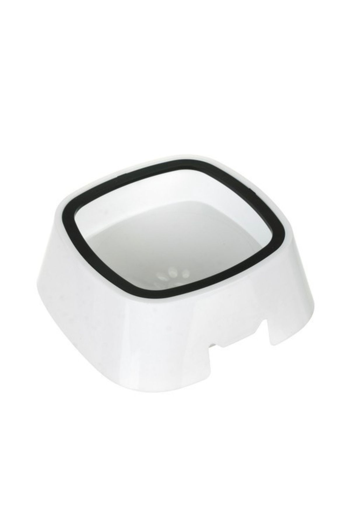 zola-Set bol apa pentru animale,antistropire/portabil, garnitura detasabile, 1.5 l,22x21.5x 8cm, alb/gri 3