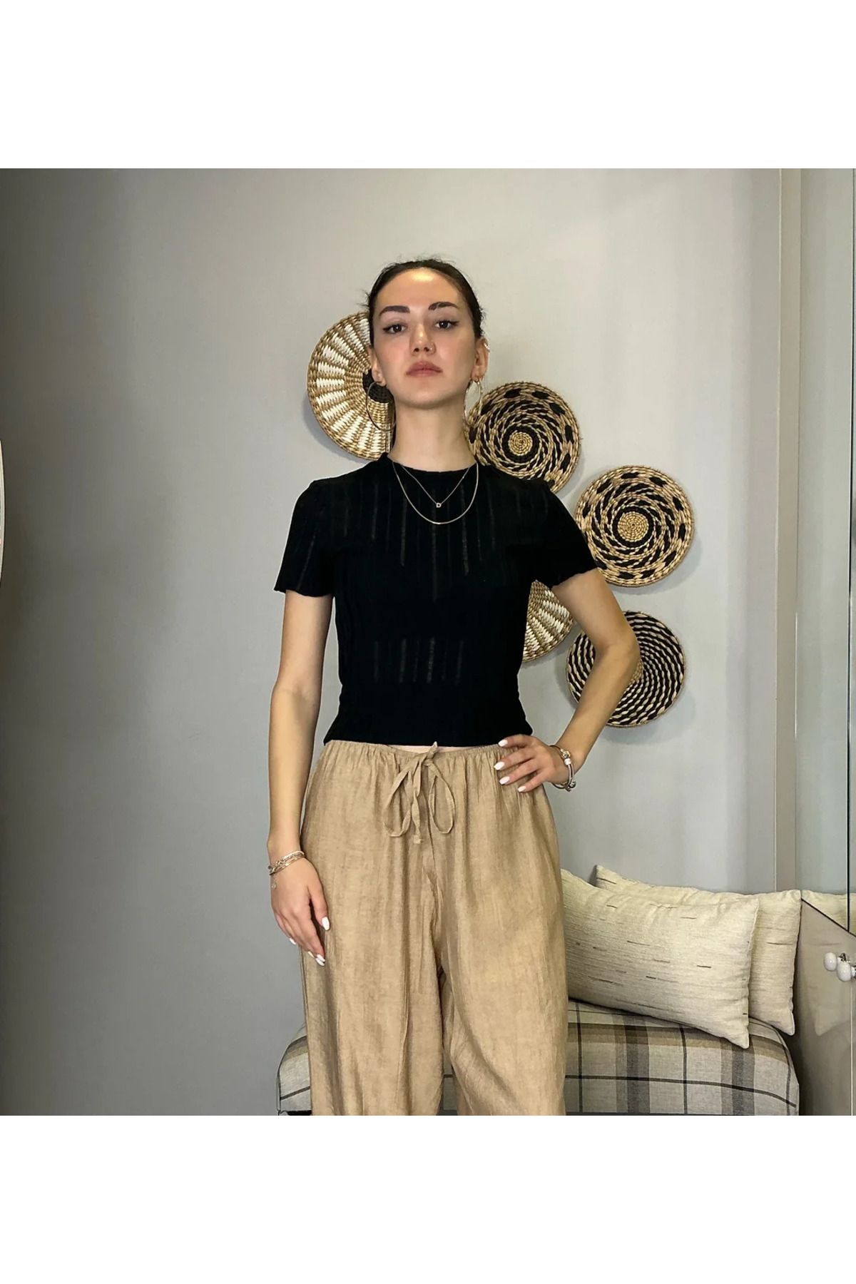 saze butik İNCE TRİKO BLUZ