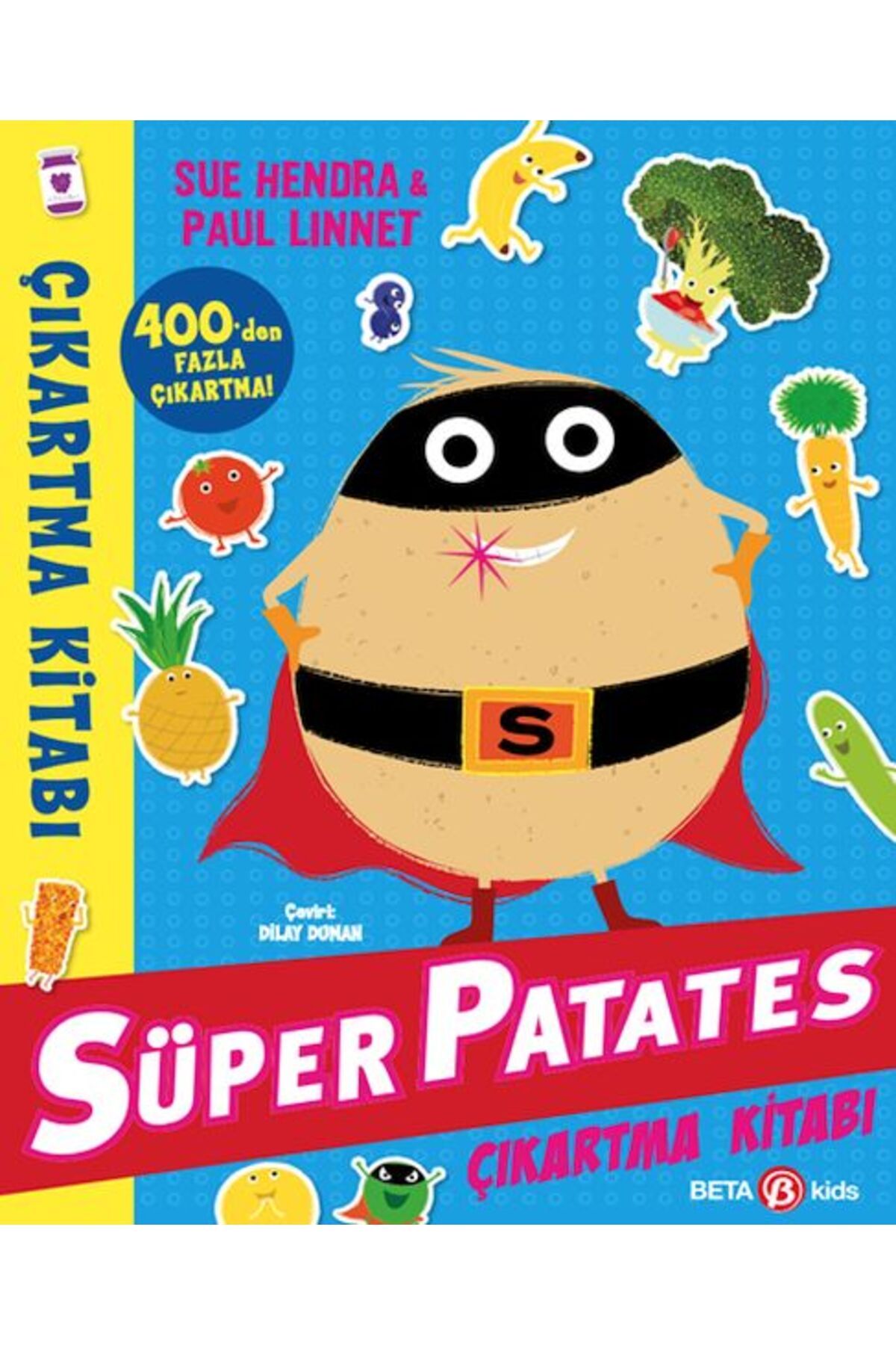 Destek Yayınları Süper Patates Çıkartma Kitabı