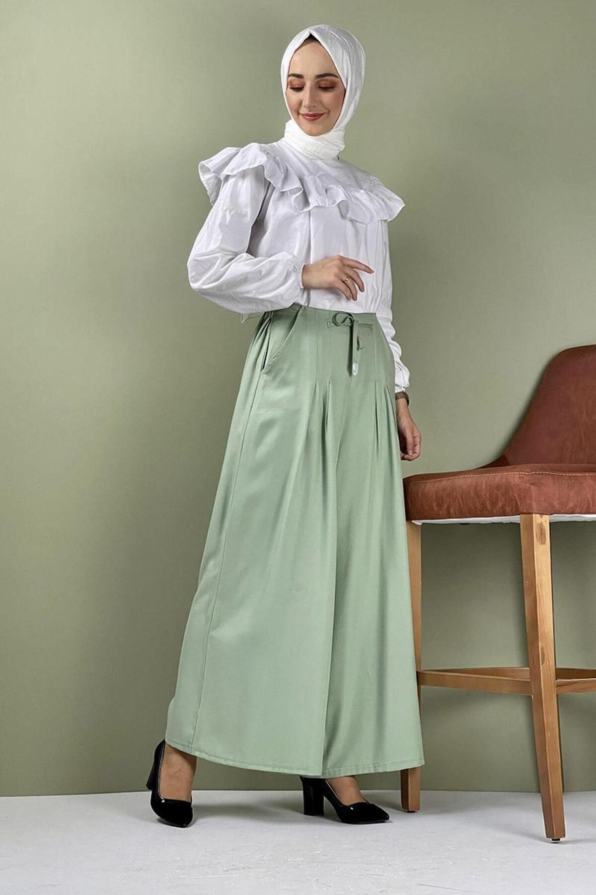 LLOHA Moda Çizgi Pantolon