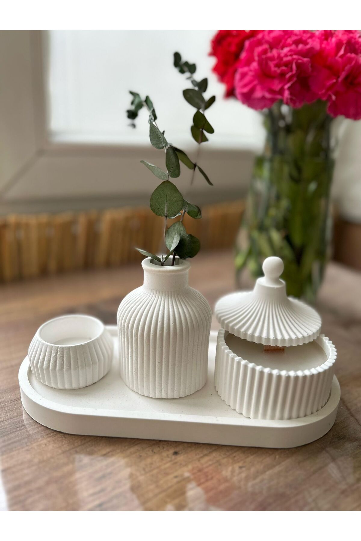 shop KAPAKLI MUM 4LÜ TAŞ SETİ