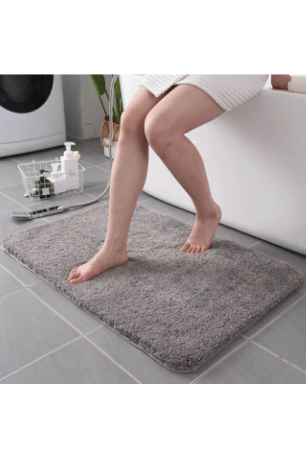SERİA HALI BANYO POST HALI ISLAK ZEMİN İÇİN UYGUNDUR KAYMAZ TABAN MAKİNEDE YIKANIR
