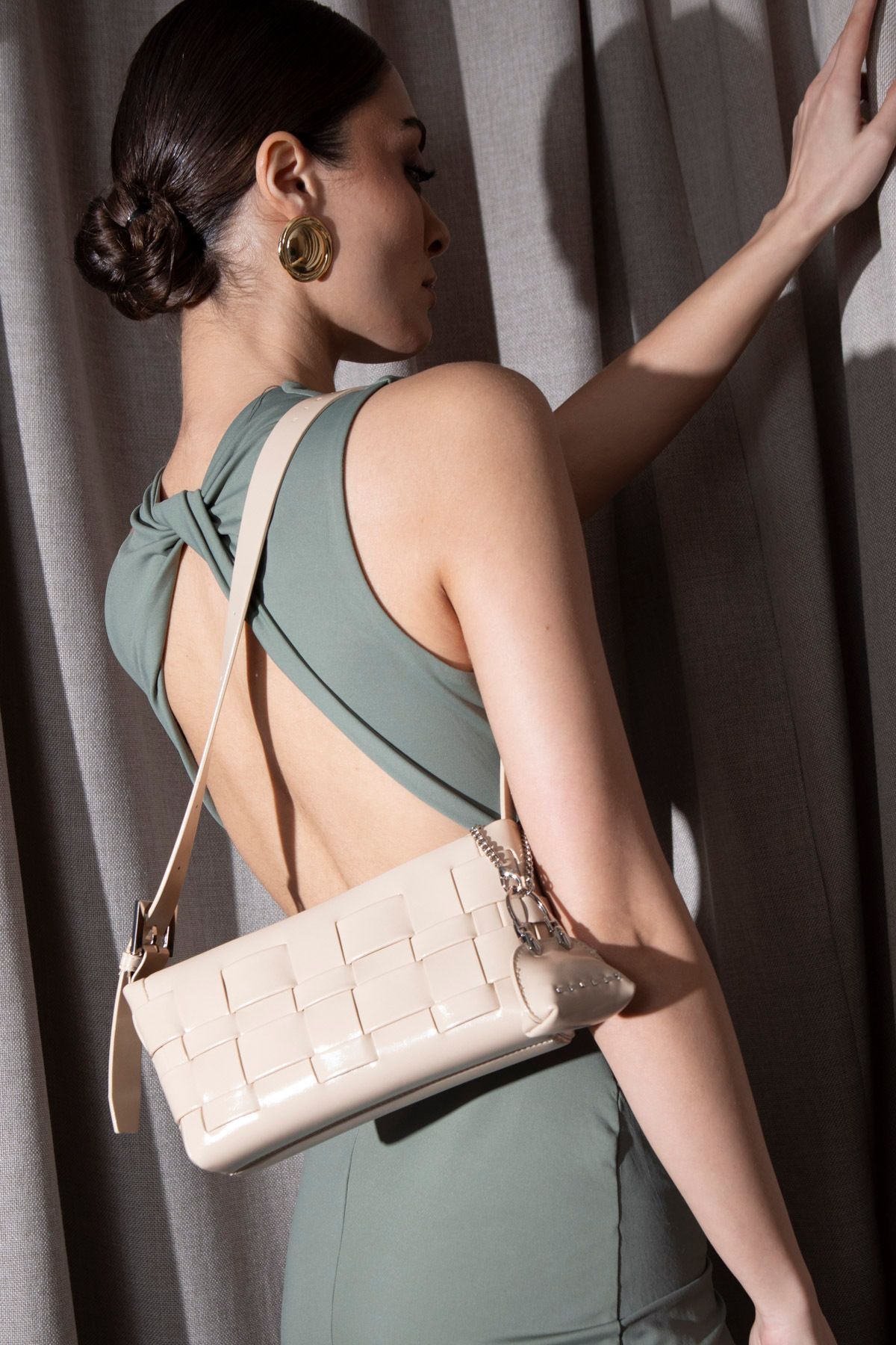Sisley SİSLEY KADIN KOL ÇANTASI SLY_214 STD Yeşil