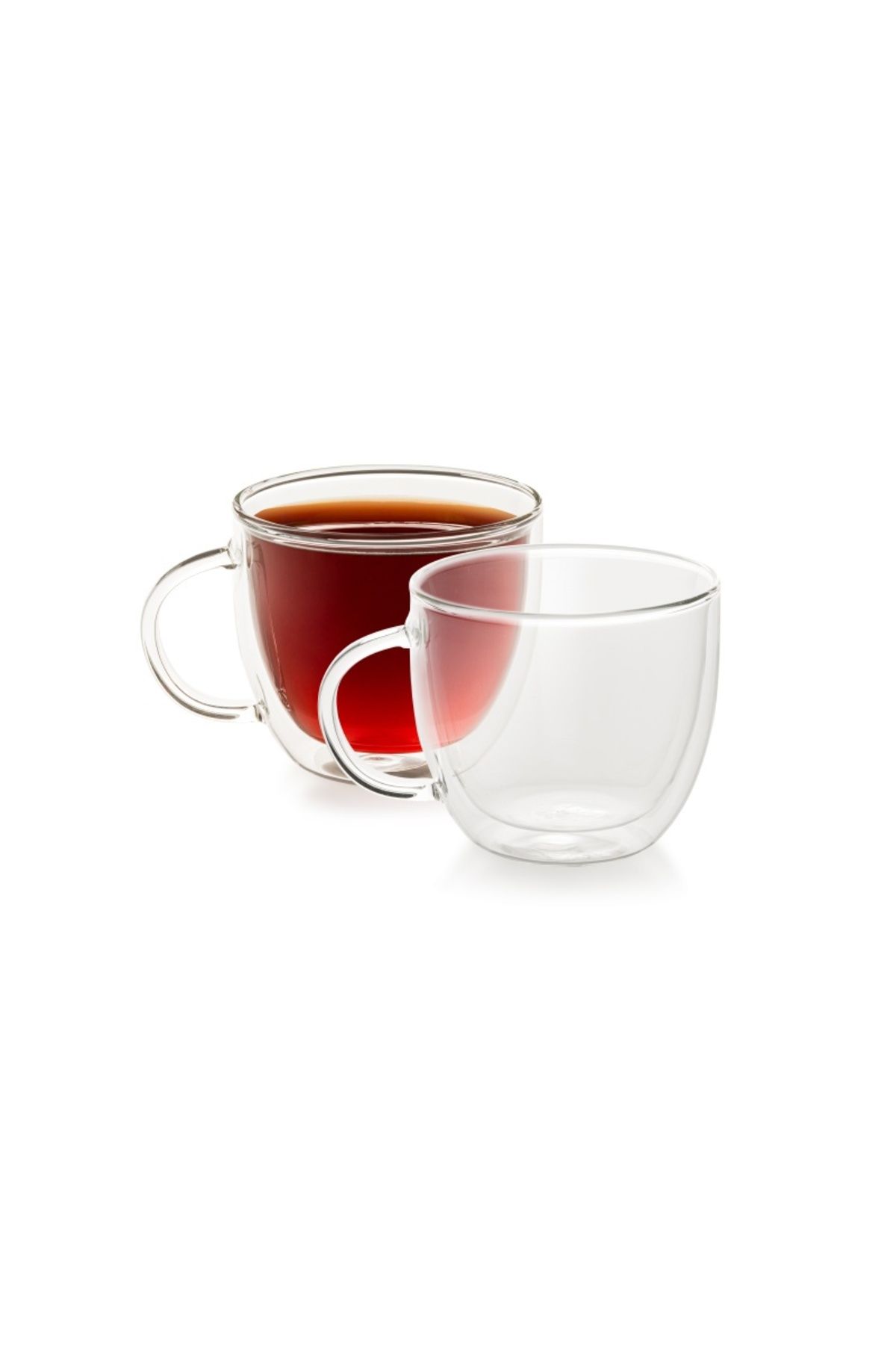ETA-Set of 2 Tea Cups 9153 91000, 2 X 400 Ml, Double Walled Borosilicate Glass 2