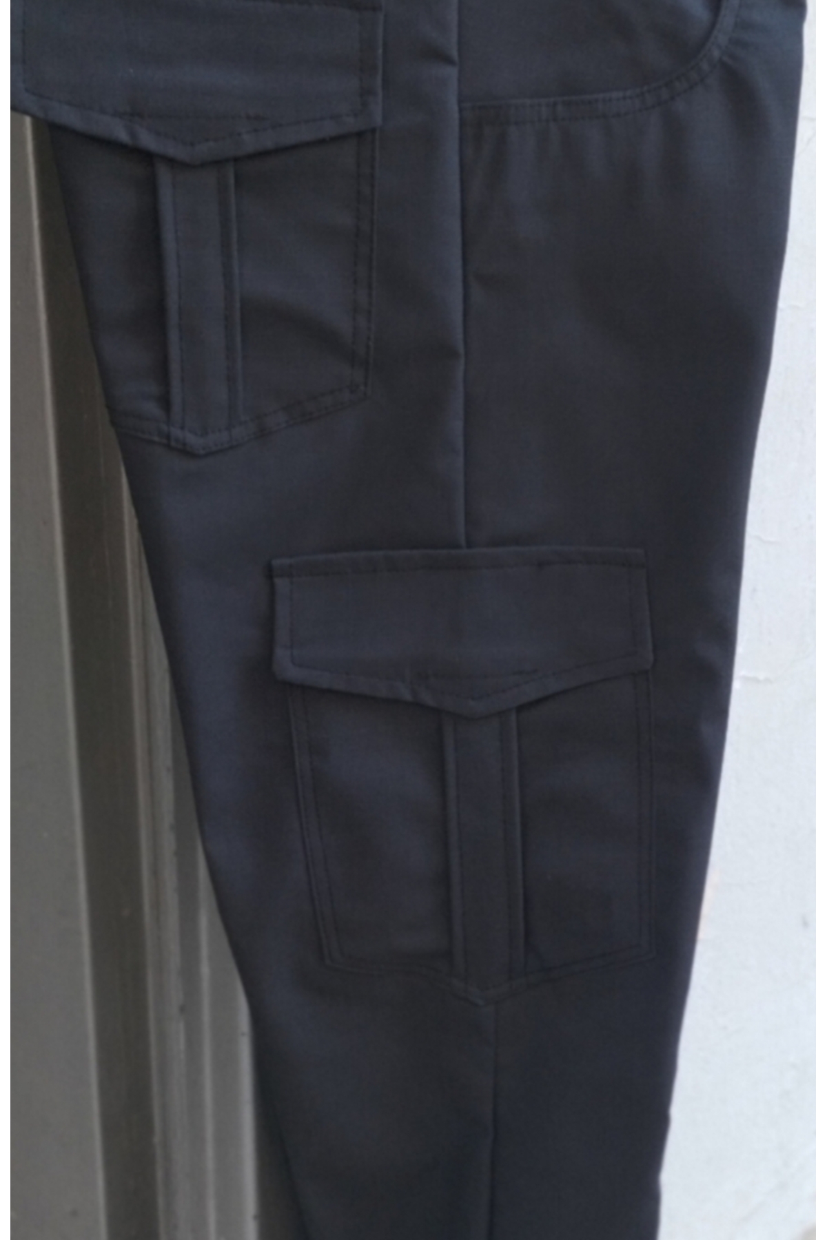 BeyzDenim Füme Kargo esnek Taktikal Buyuk Beden Ripsstop Pantolon görsel 2