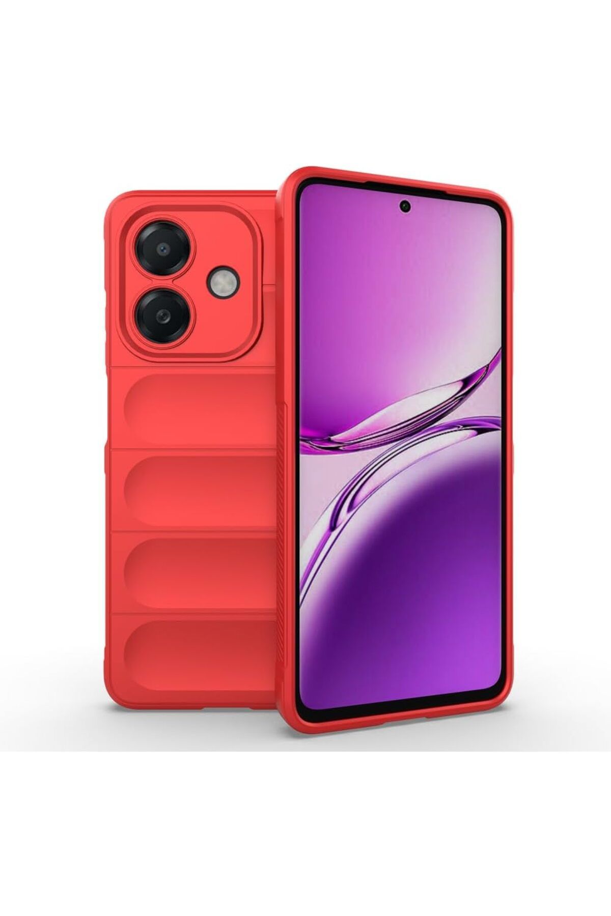 Rivor Oppo A3 Uyumlu Kılıf Kamera Korumalı Parmak İzi Bırakmaz İçi Kadife Sıvı Silikon Kapak