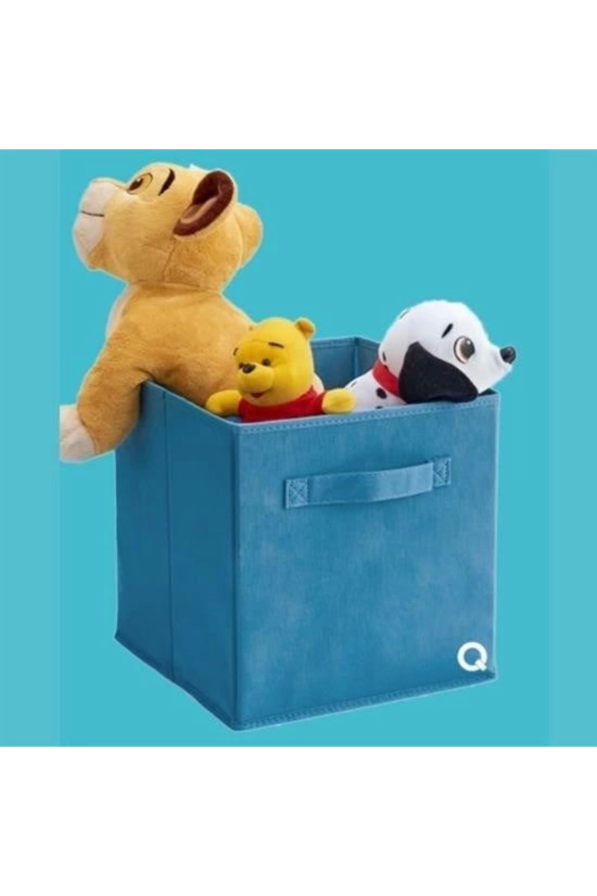 MELFSHOP Çok Amaçlı Kullanım Dekoratif Dolap İçi Düzenleyici Organizer Katlanabilir Kutu