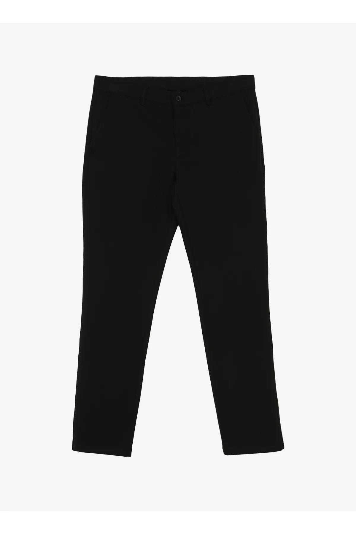 GMG FIRENZE Beli Lastikli Arka Fleto Cepli Slim Fit Erkek Pantolon