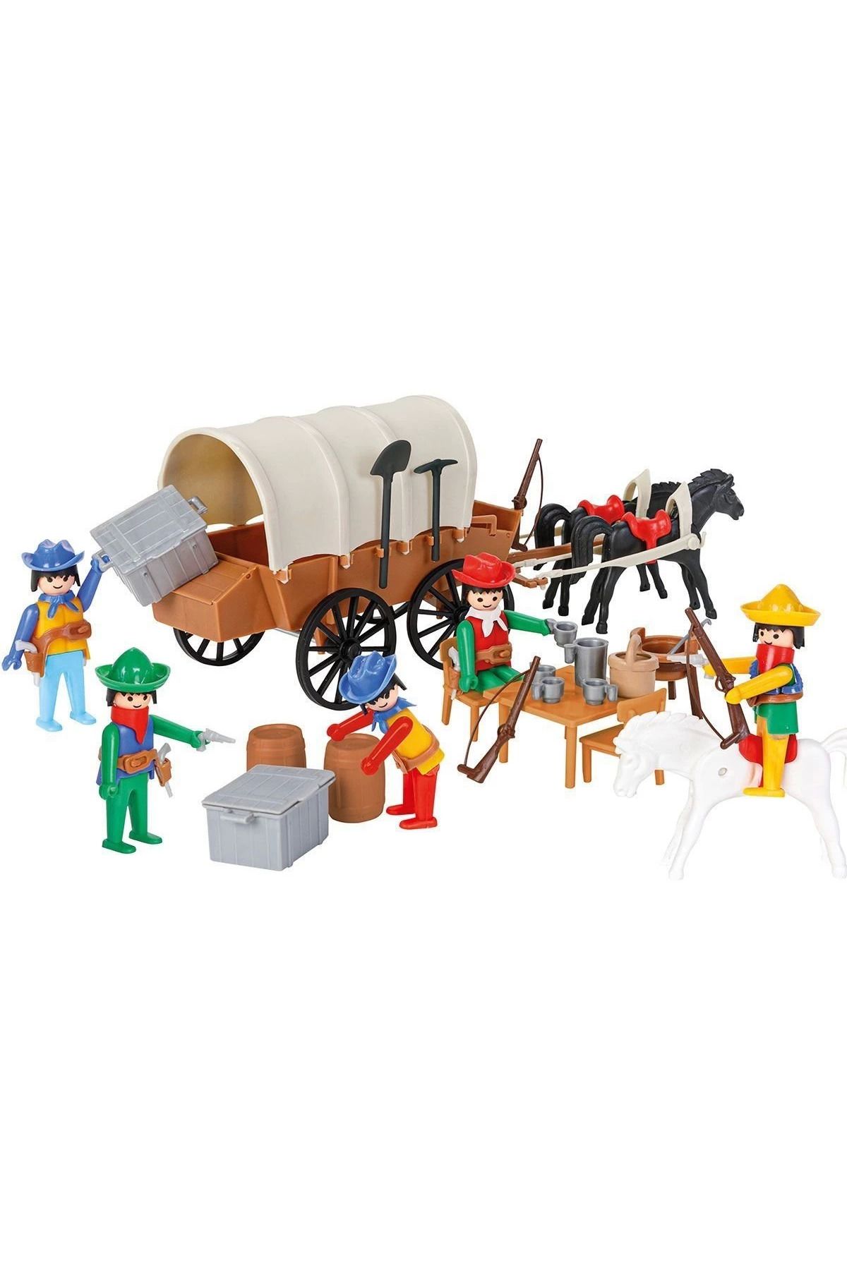 MELFSHOP 04 003 Mini Mekanik Seri 3 Kovboy Arabası