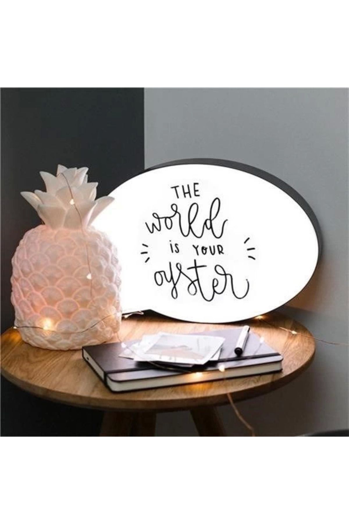 storeks-Illuminated Message Board with Speech Bubble Appearance that Can Be Written with a Pen 4
