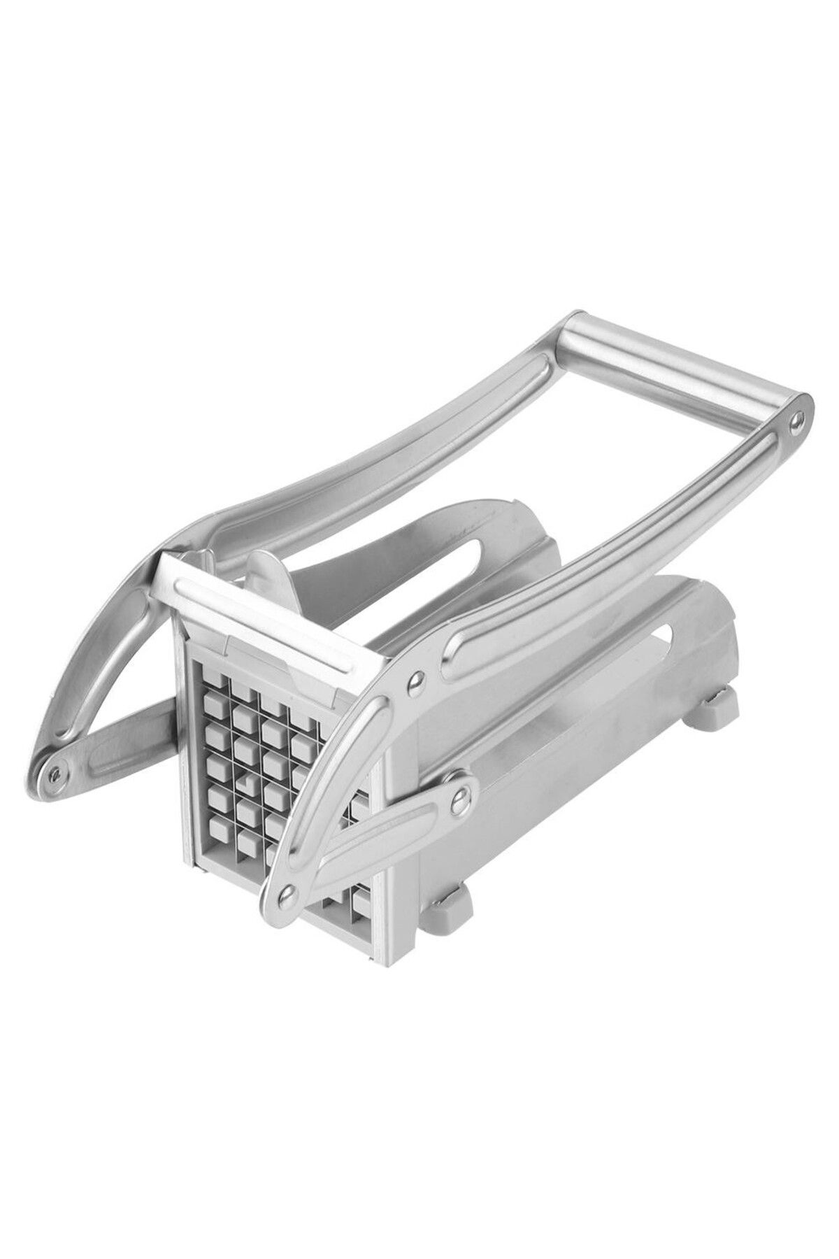 OEM Feliator Manual Pentru Cartofi Pai Si Legume, Din Inox, Cu 2 Dimensiuni De Feliere, Unisex - 10