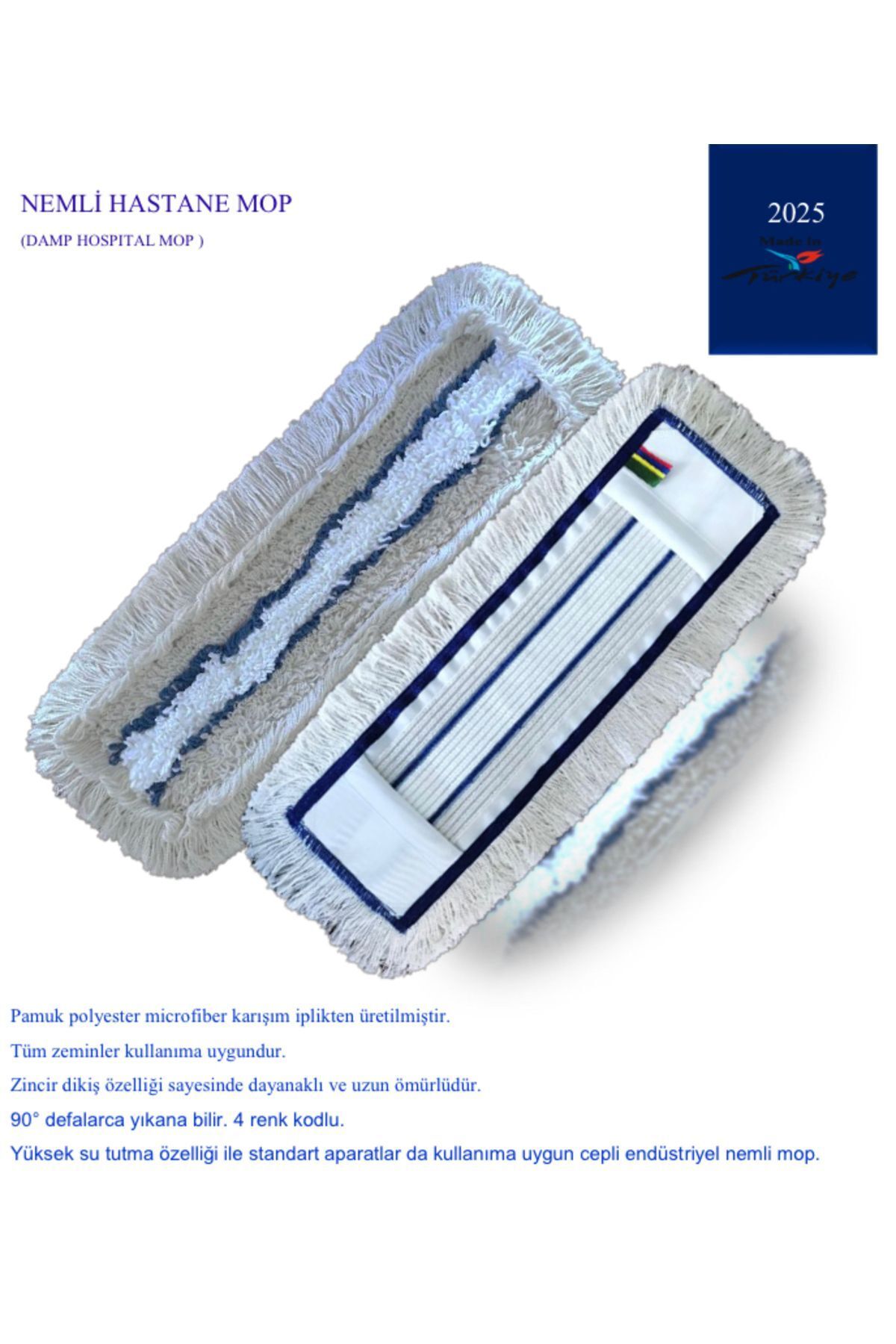 GÖKÇEMOP 50 cm HASTANE ( medikal ) MOP