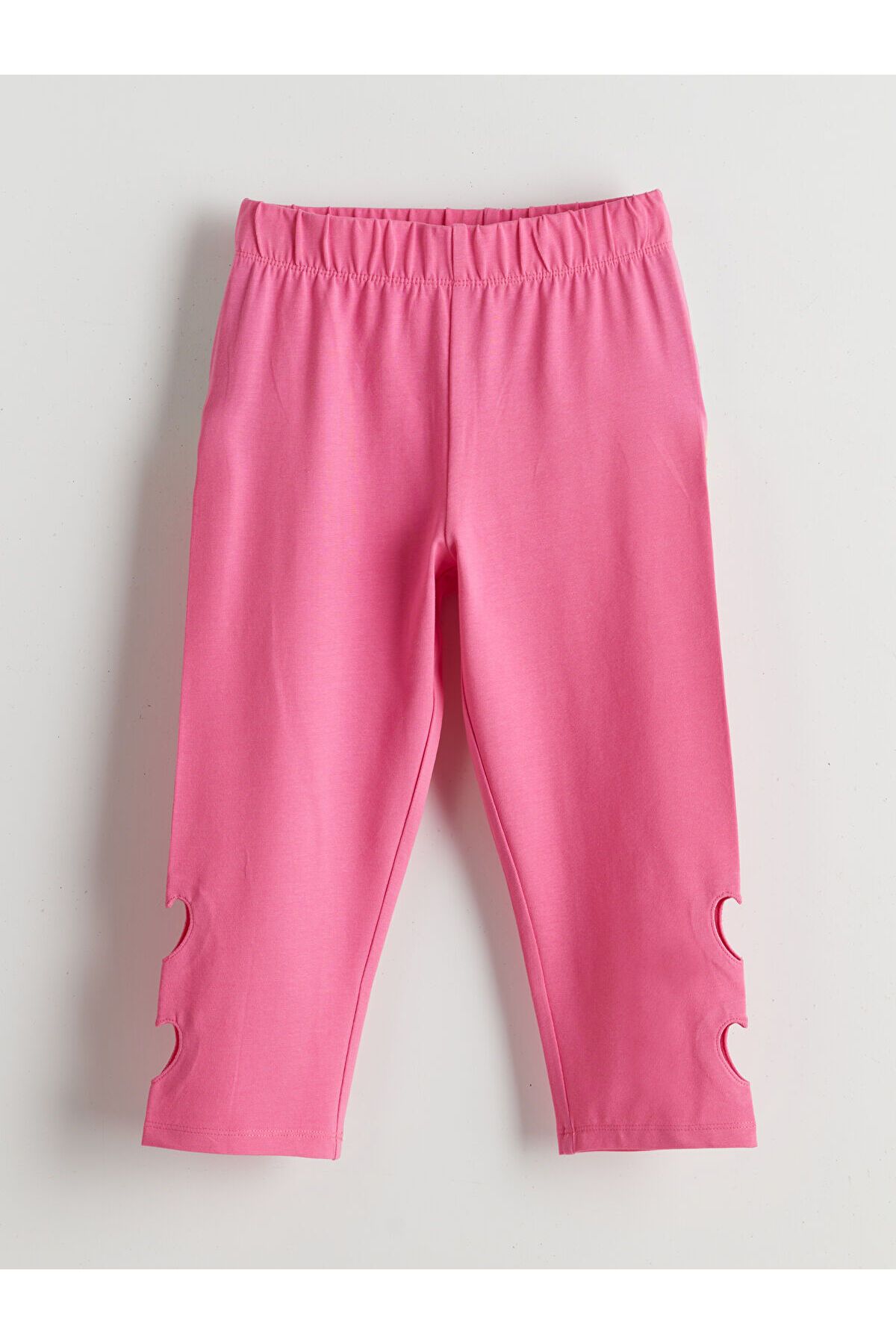 LC Waikiki Beli Lastikli 3/4 Boy Kız Çocuk Tayt