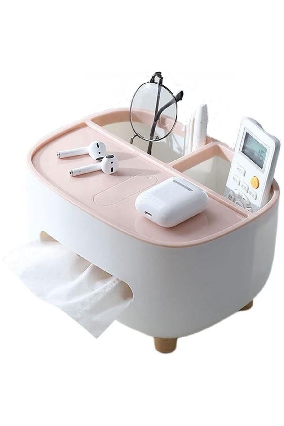 OEM Suport Pentru Servetele, Cutie Multifunctionala, Design Minimalist, Abs, Cu Suport P Unisex - 10