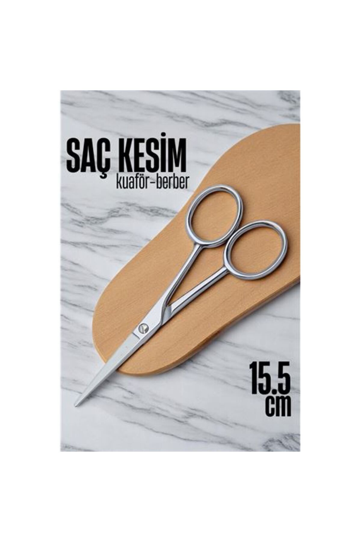 karadağsb Kobalt Çelik Saç Kesim Makası Kuaför Berber Saç Kesim Makası Kuaför Ekipmanları 15.5 Cm
