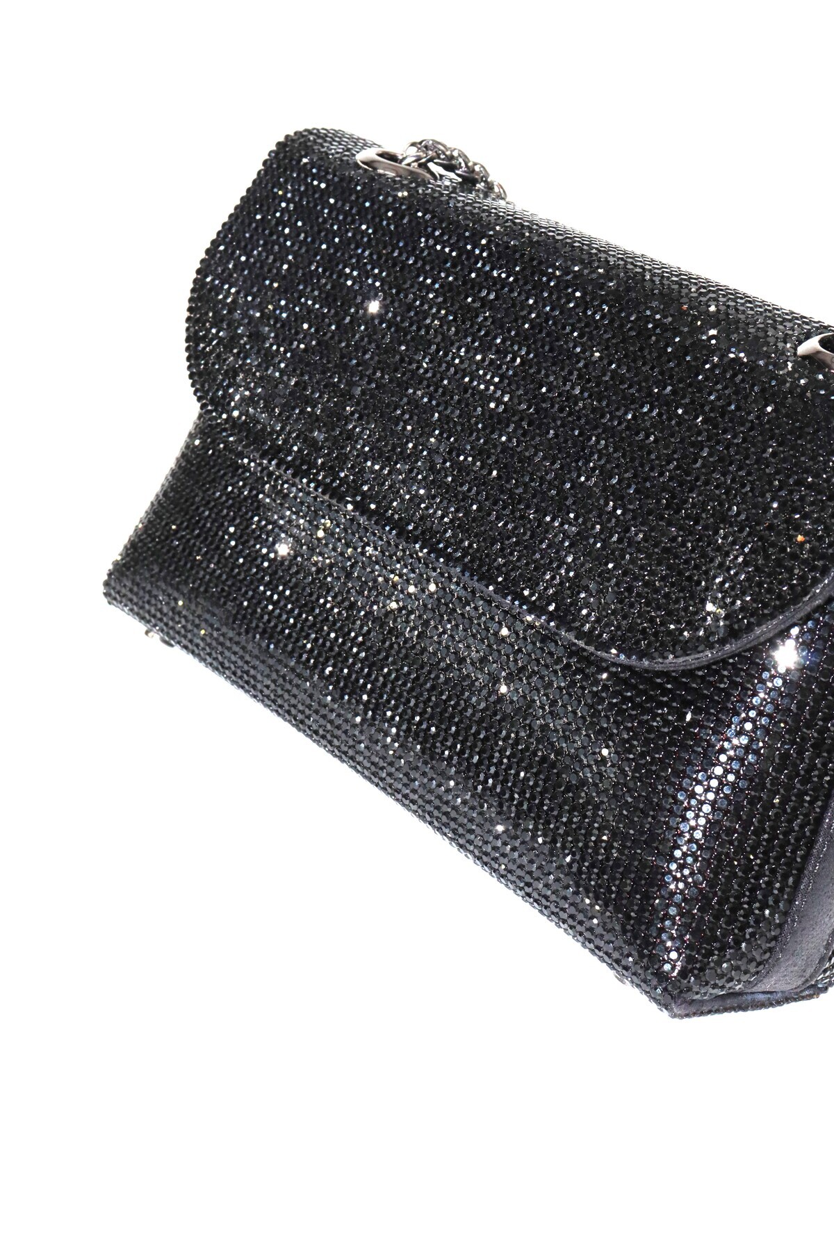 KEEBA-Black Evening Bag with Stones. Women's Black Evening Dress Stone Bag. Wedding Graduation Portfolio Clutch Invitation Bag 6