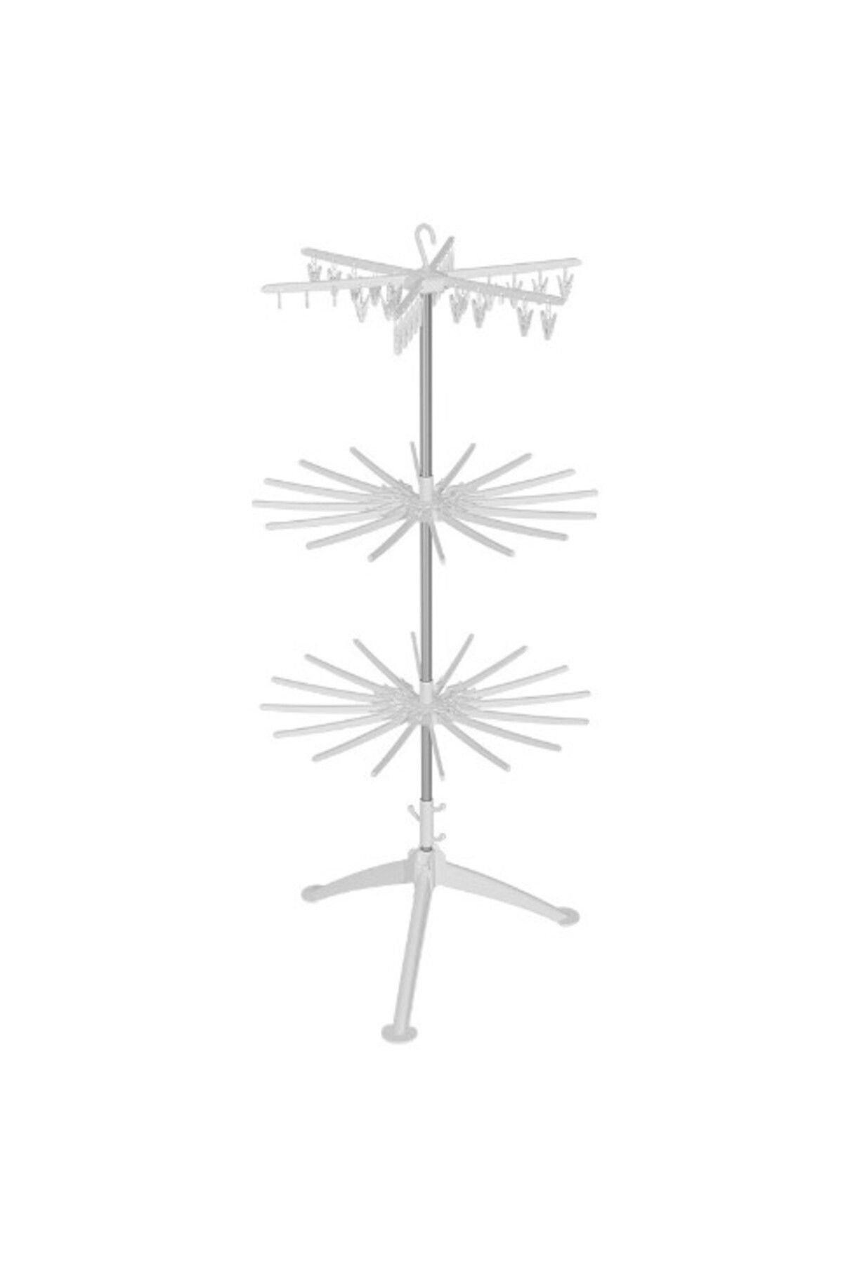 OEM Uscator De Rufe Vertical, 3 Niveluri, Pliabil, Din Abs+pp+otel Inoxidabil, Rotire 36 Unisex - 10