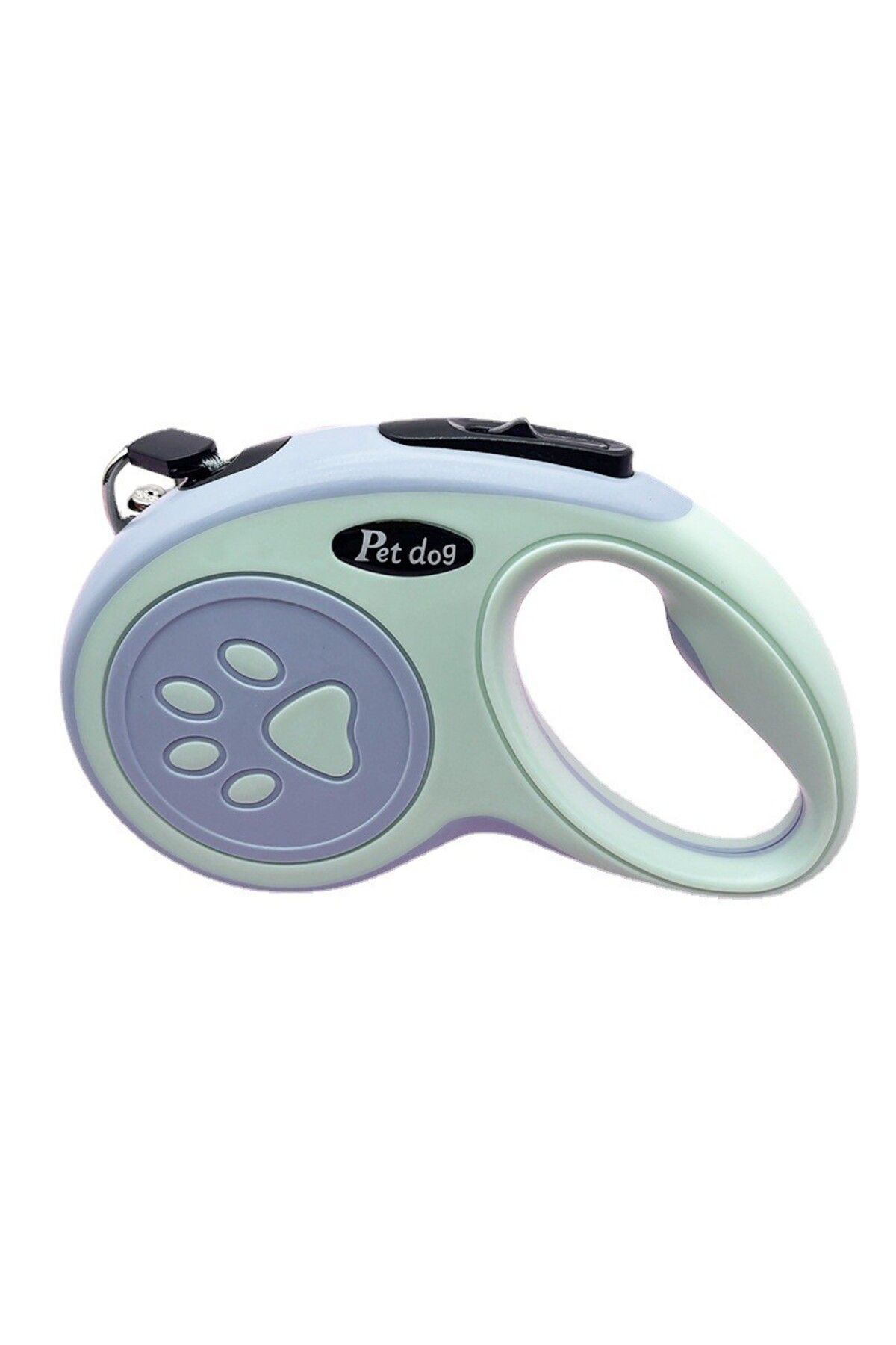 OEM Lesa Automata Retractabila, Pentru Caini, 5 M, 20 Kg, Abs, Verde/bleu, 8x12x4 Cm Unisex - 10