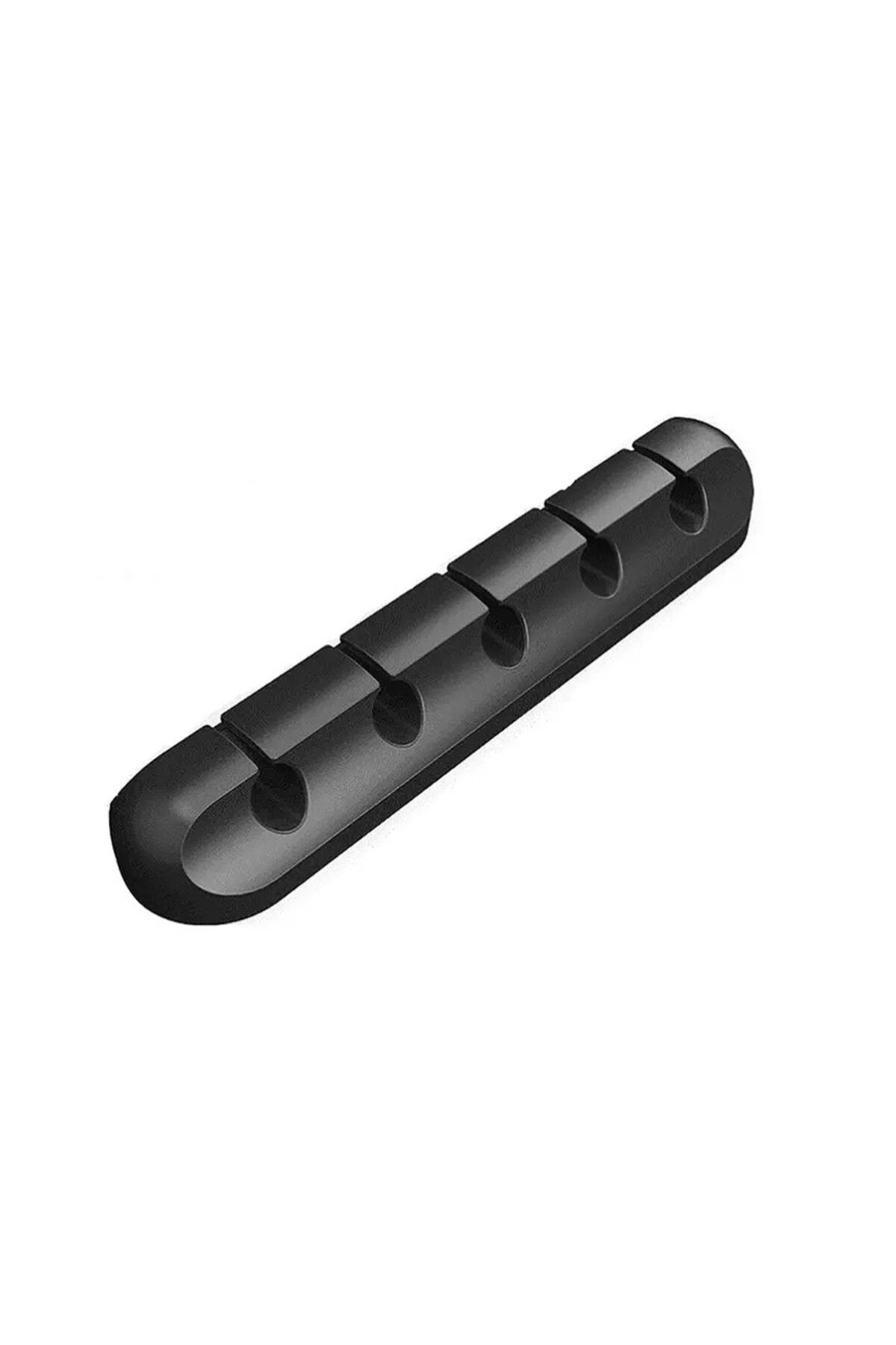 OEM Organizator Cabluri, Cable Clips, Fixare Dublu Adeziv, Silicon, 5 Sloturi, Negru Unisex - 10