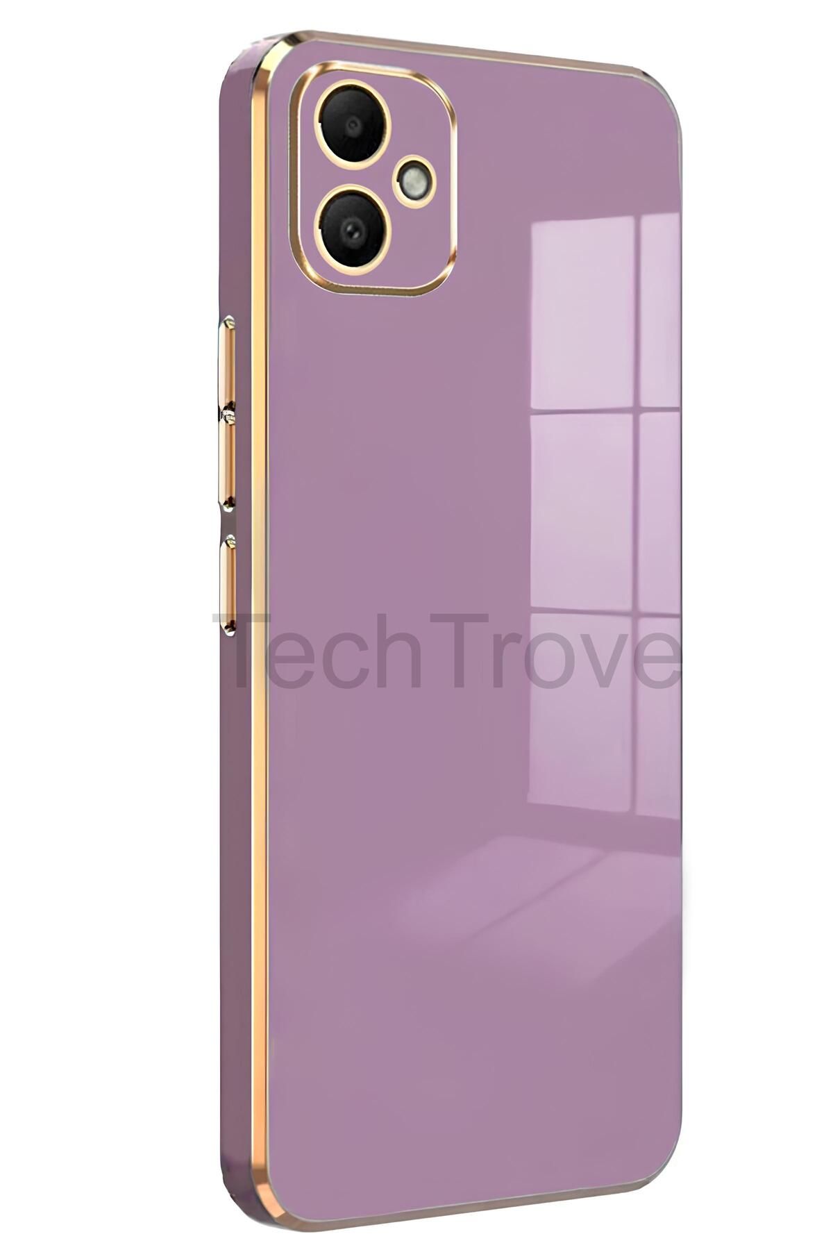TechTrove Samsung Galaxy A05 Kılıf Parlak Tasrım Kamera Korumalı Ultra Yumuşak Esnek A+ Kalite Kapak