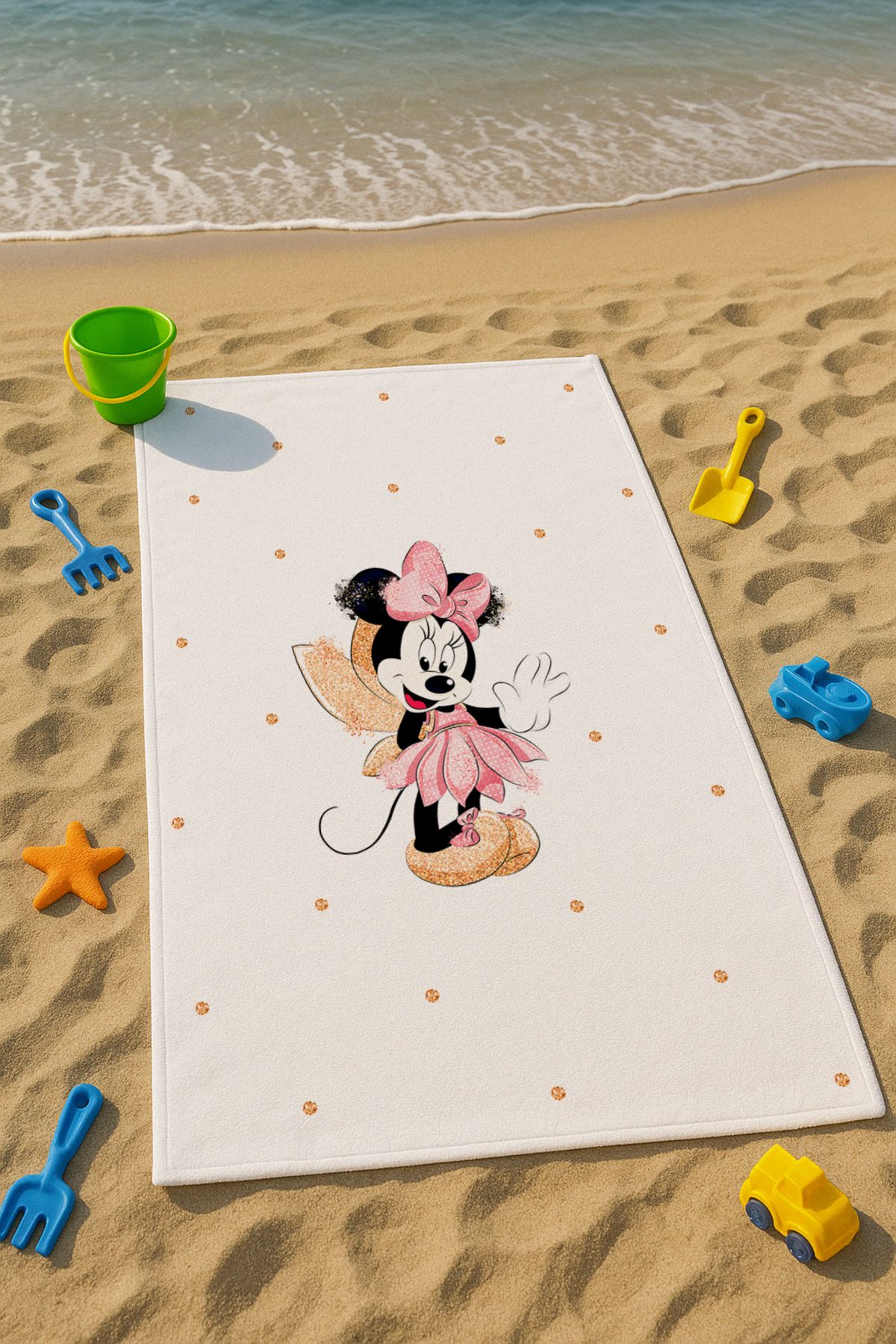 Talia Home MickeyMouse Desenli Çocuk Plaj - Deniz- Havuz Havlusu TLAPH-040