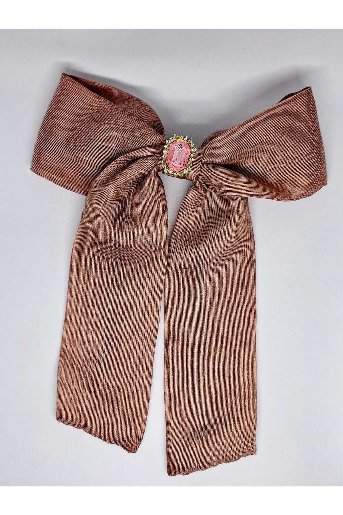 No Name Atelier Saten Taşlı Şık Toka