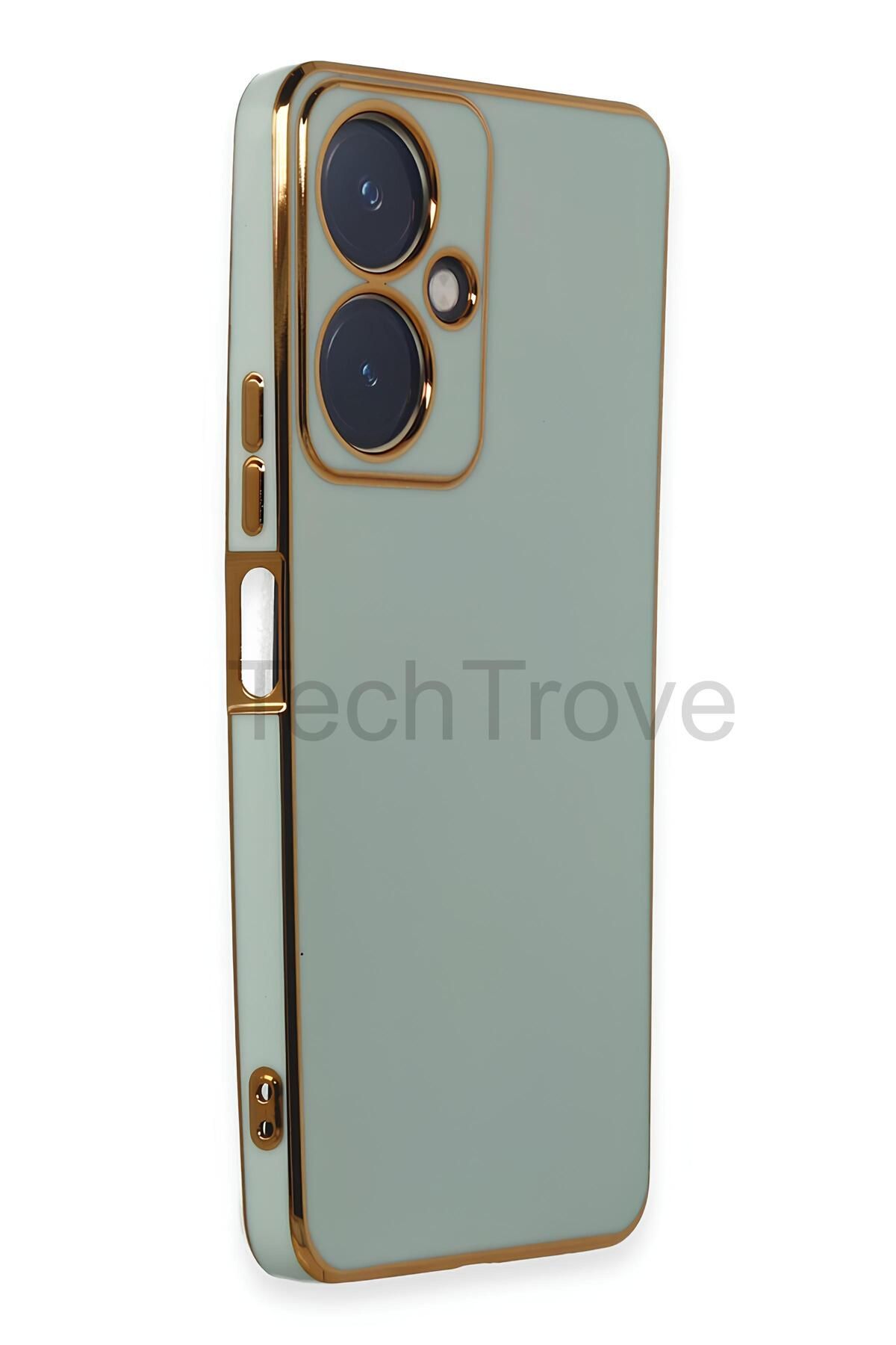 TechTrove Vivo Y27 Kılıf Parlak Tasrım Kamera Korumalı Ultra Yumuşak Esnek A+ Kalite Kapak