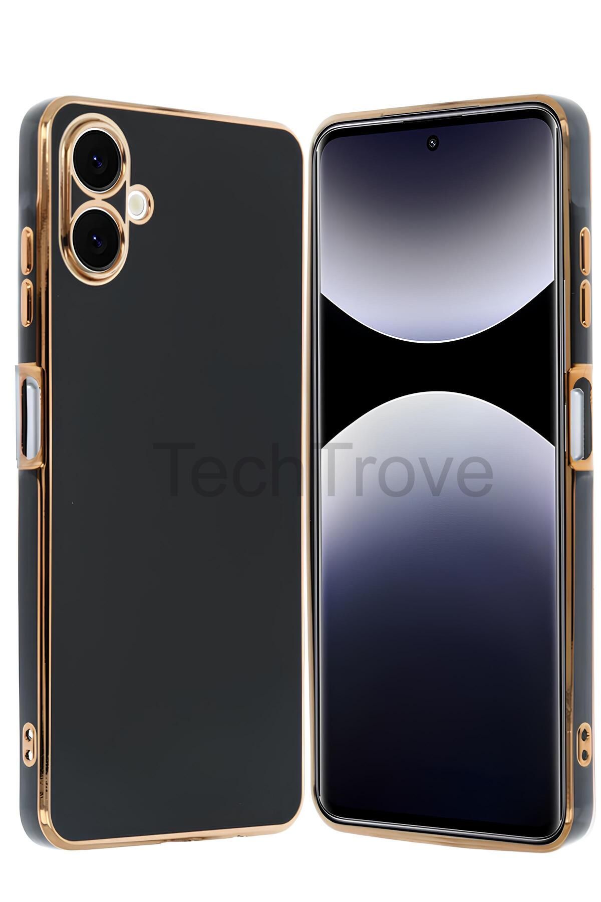 TechTrove Samsung Galaxy A06 Kılıf Parlak Tasrım Kamera Korumalı Ultra Yumuşak Esnek A+ Kalite Kapak