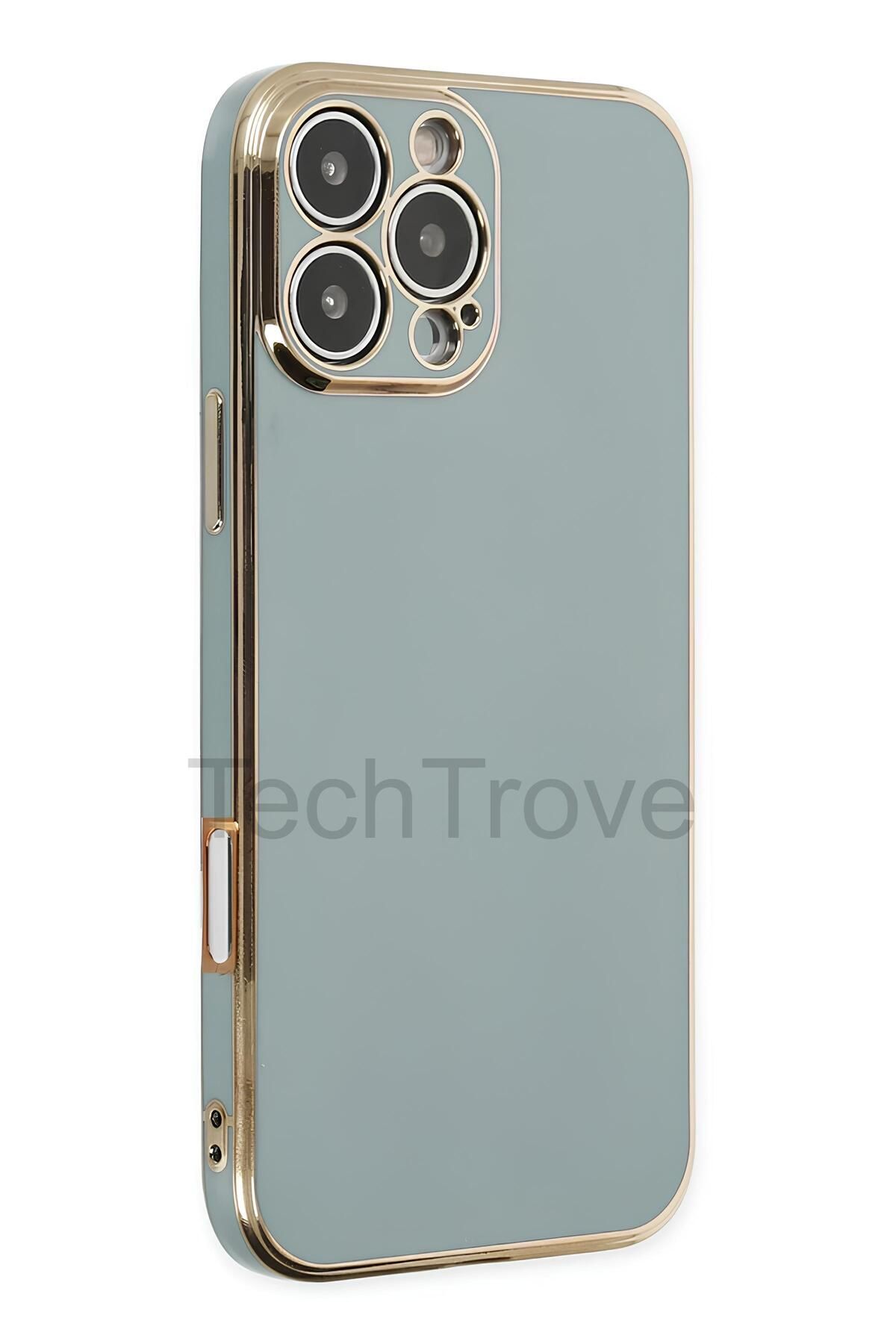TechTrove iPhone 16 Pro Max Kılıf Parlak Tasrım Kamera Korumalı Ultra Yumuşak Esnek A+ Kalite Kapak