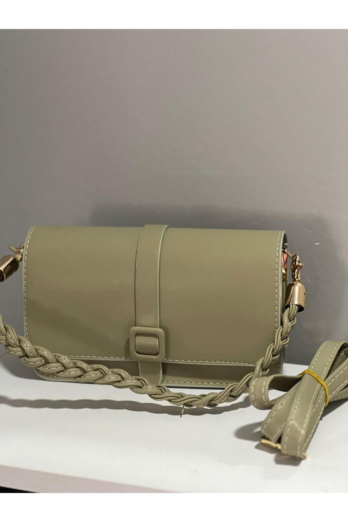 ST Bags Kadın Örgü Saplı El Ve Omuz Çantası