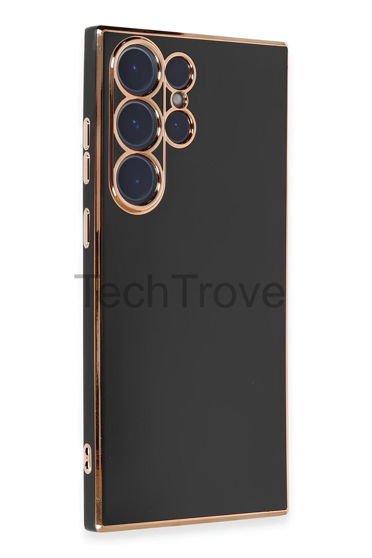 TechTrove Samsung Galaxy S23 Ultra Kılıf Parlak Tasrım Kamera Korumalı Ultra Yumuşak Esnek A+ Kalite Kapak